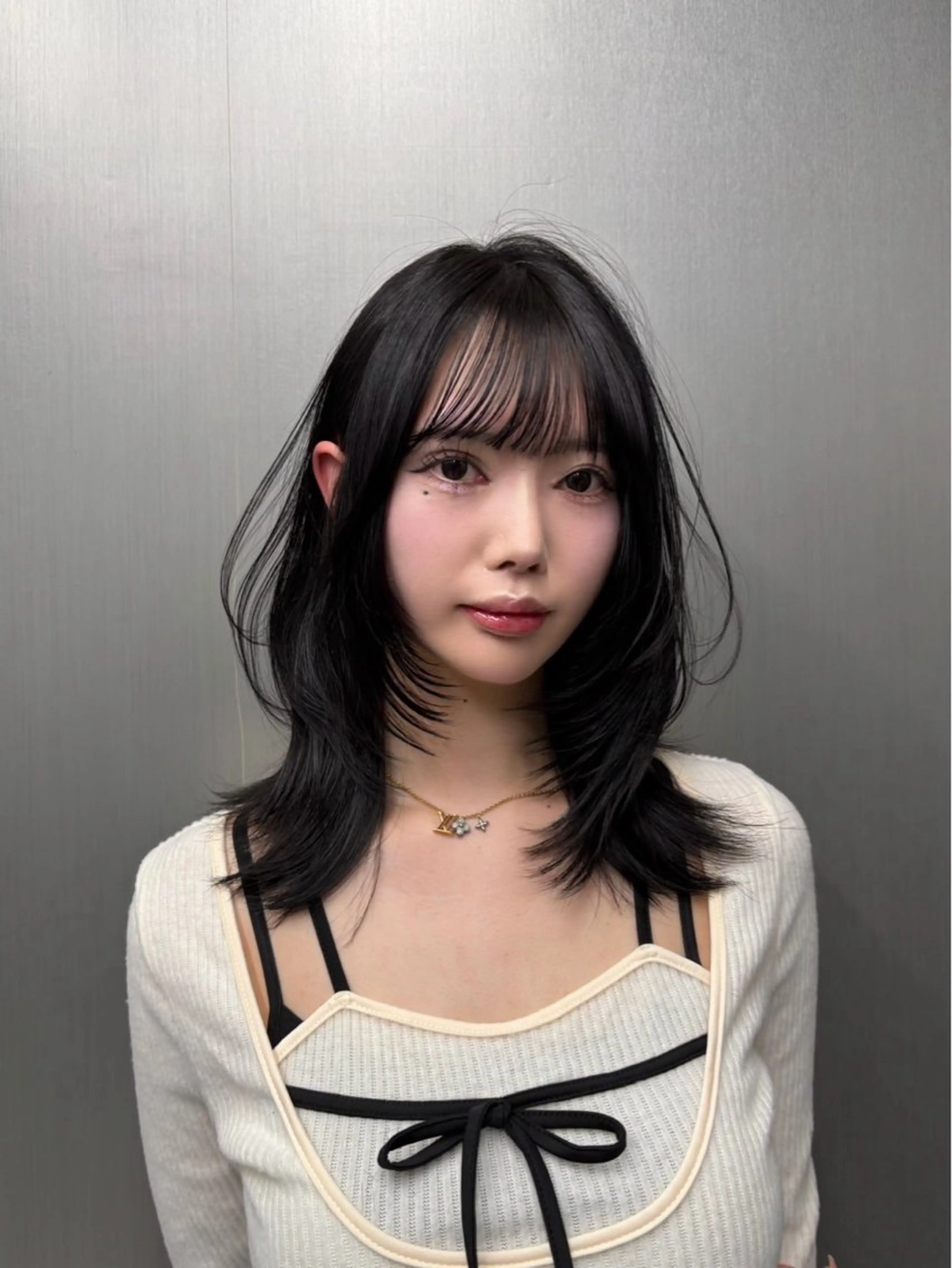 セミロング レイヤーカット カット ヘッドスパ SHOUHEI .のヘアスタイル