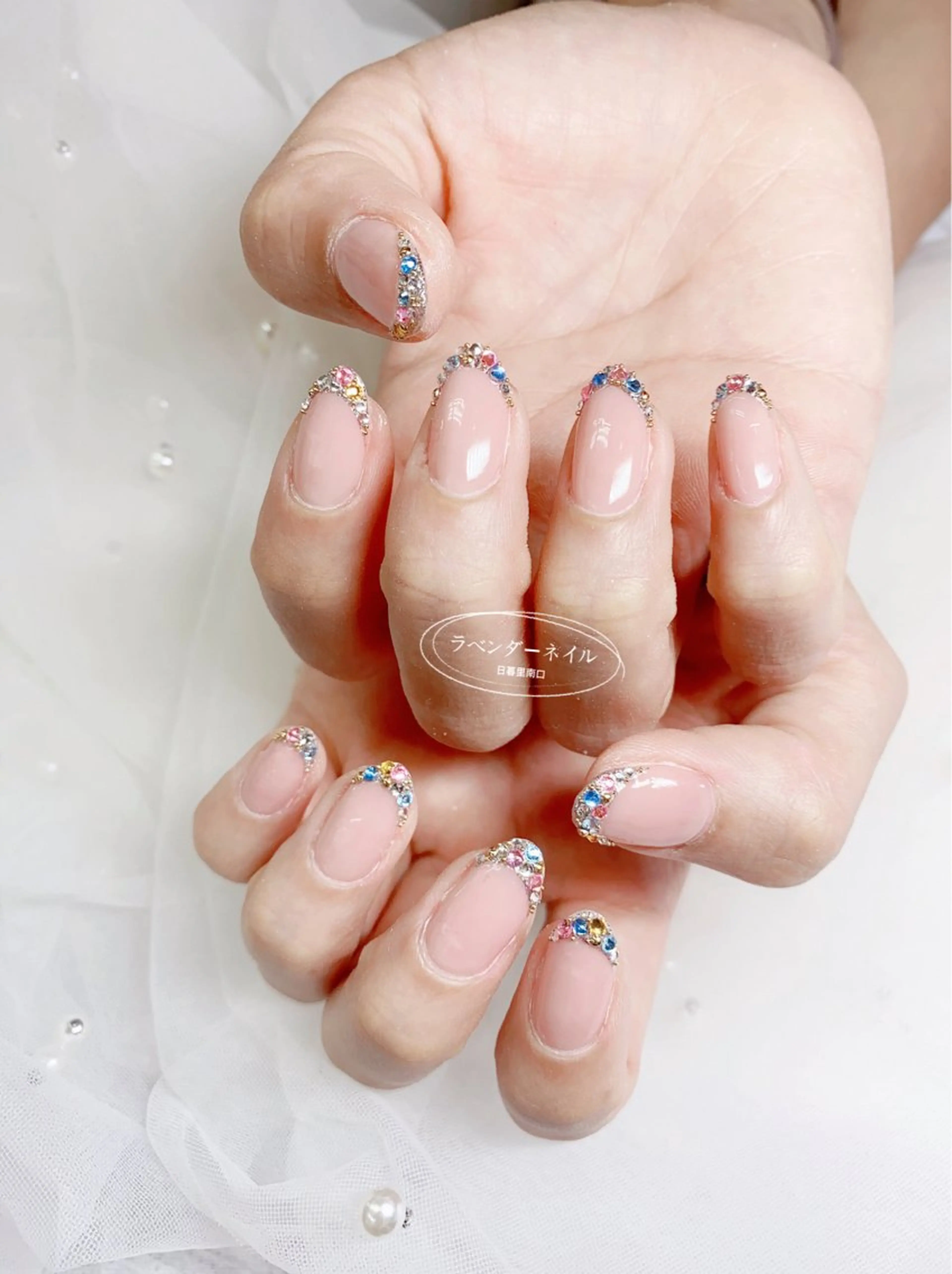 ネイル ラベンダー💖日暮里 ルル💖ネイルのネイルデザイン