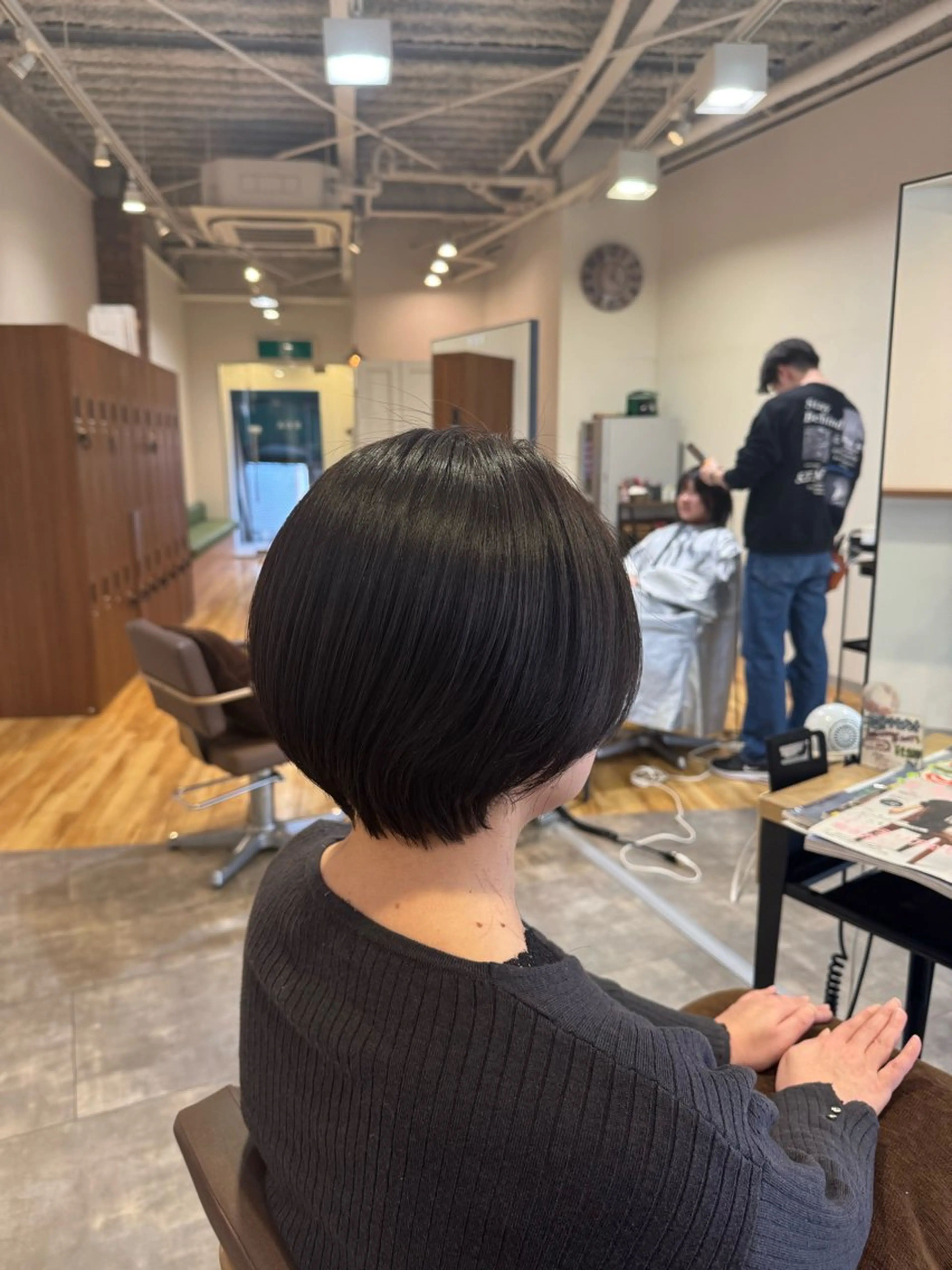 ショート カラー ショートヘア 髪質改善/レイヤー /ボブ/中村莞太朗のヘアスタイル