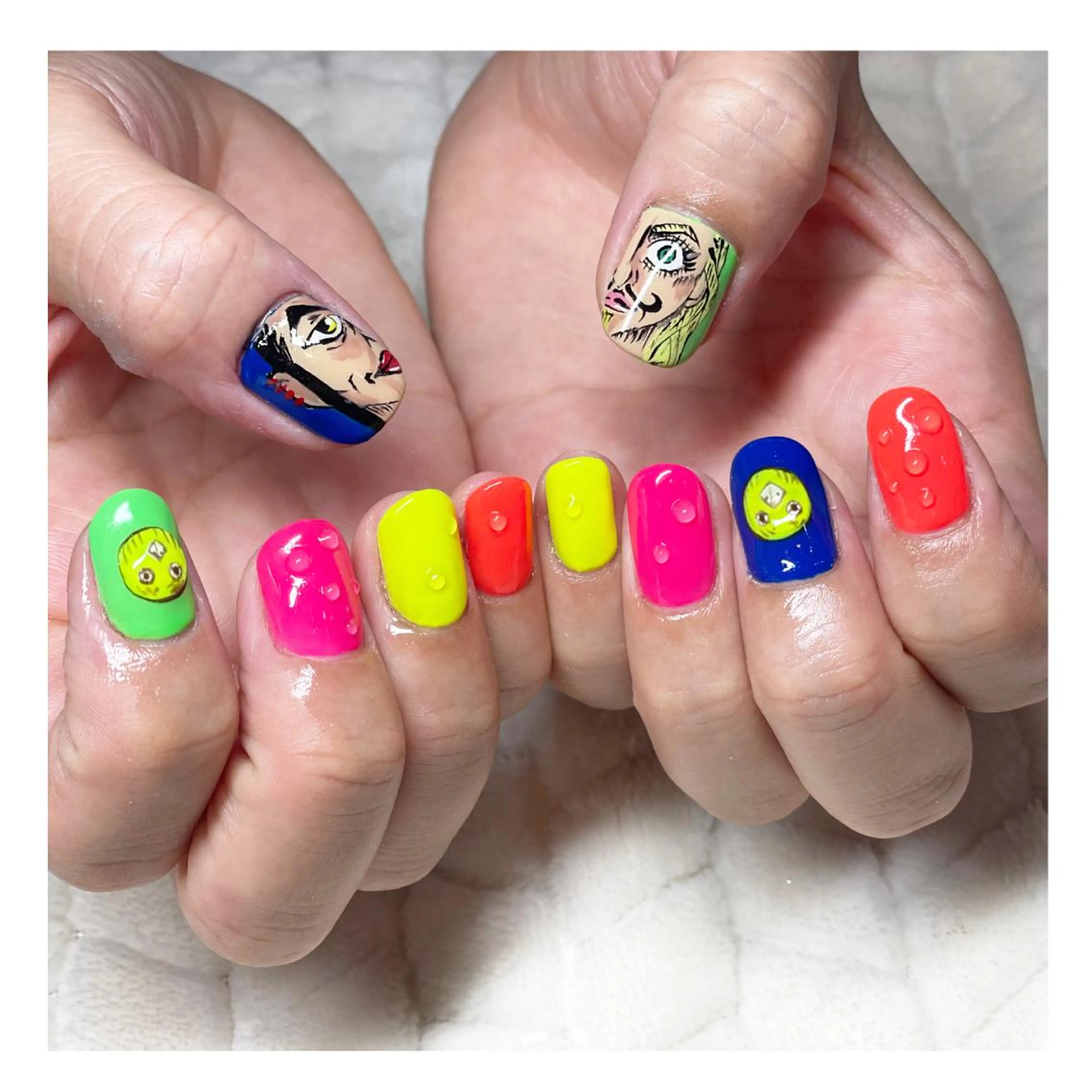 ネイル ジェルネイル ハンドネイル LaLa Peach 福岡のマツエク・マツパデザイン