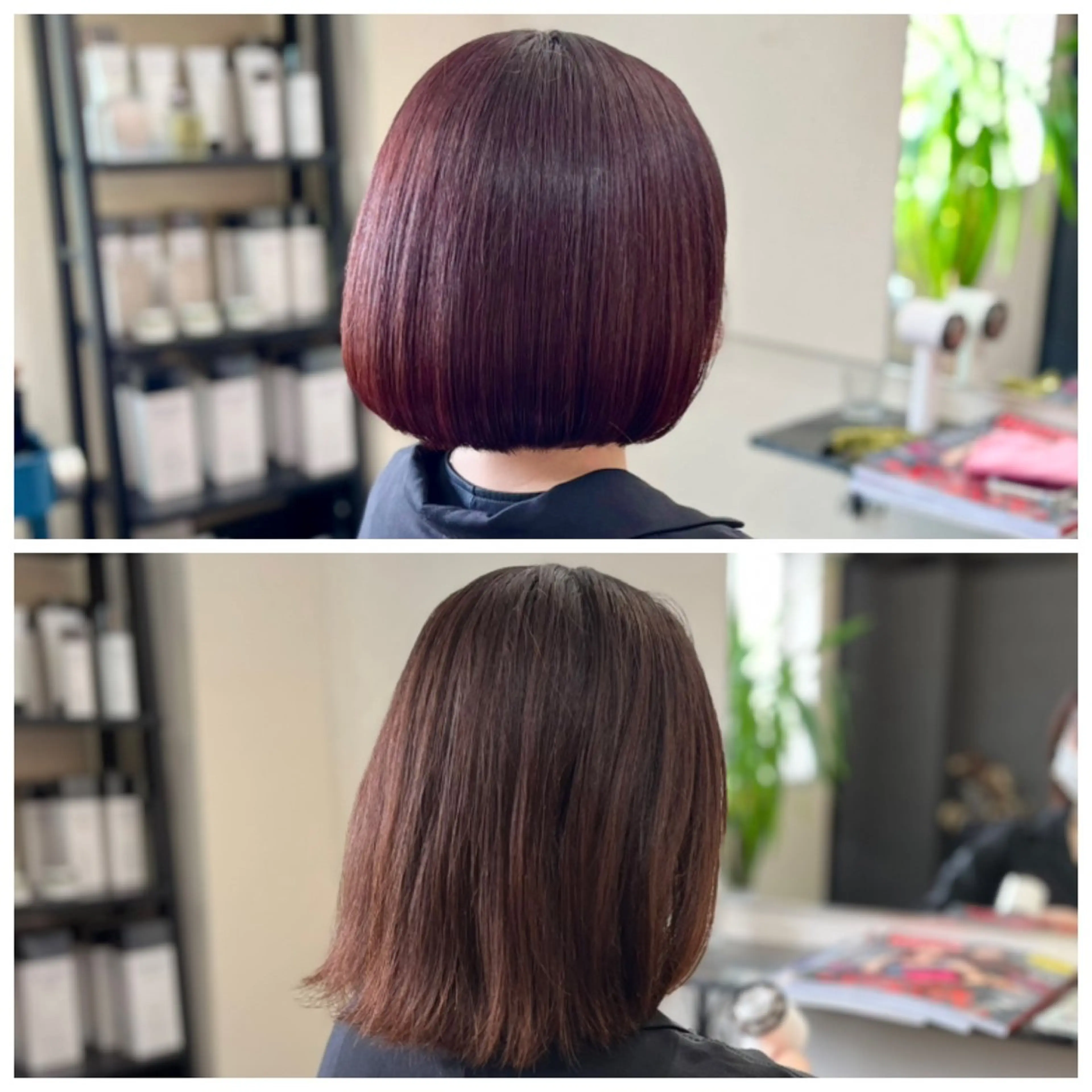 【学割あり】髪質改善カラー＋トリートメント¥16500→13200の写真