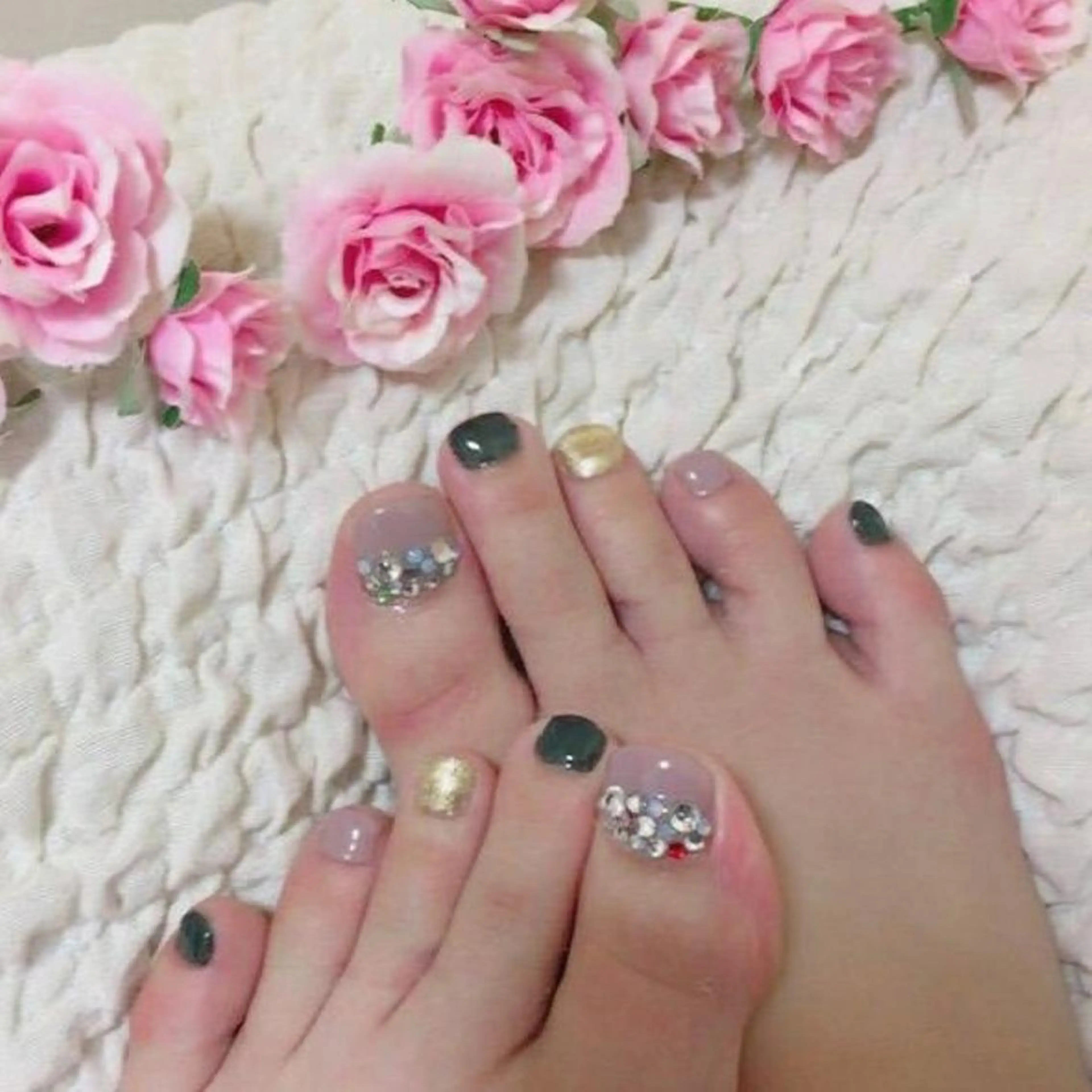 ネイル フットネイル ❤ yuka❤のネイルデザイン