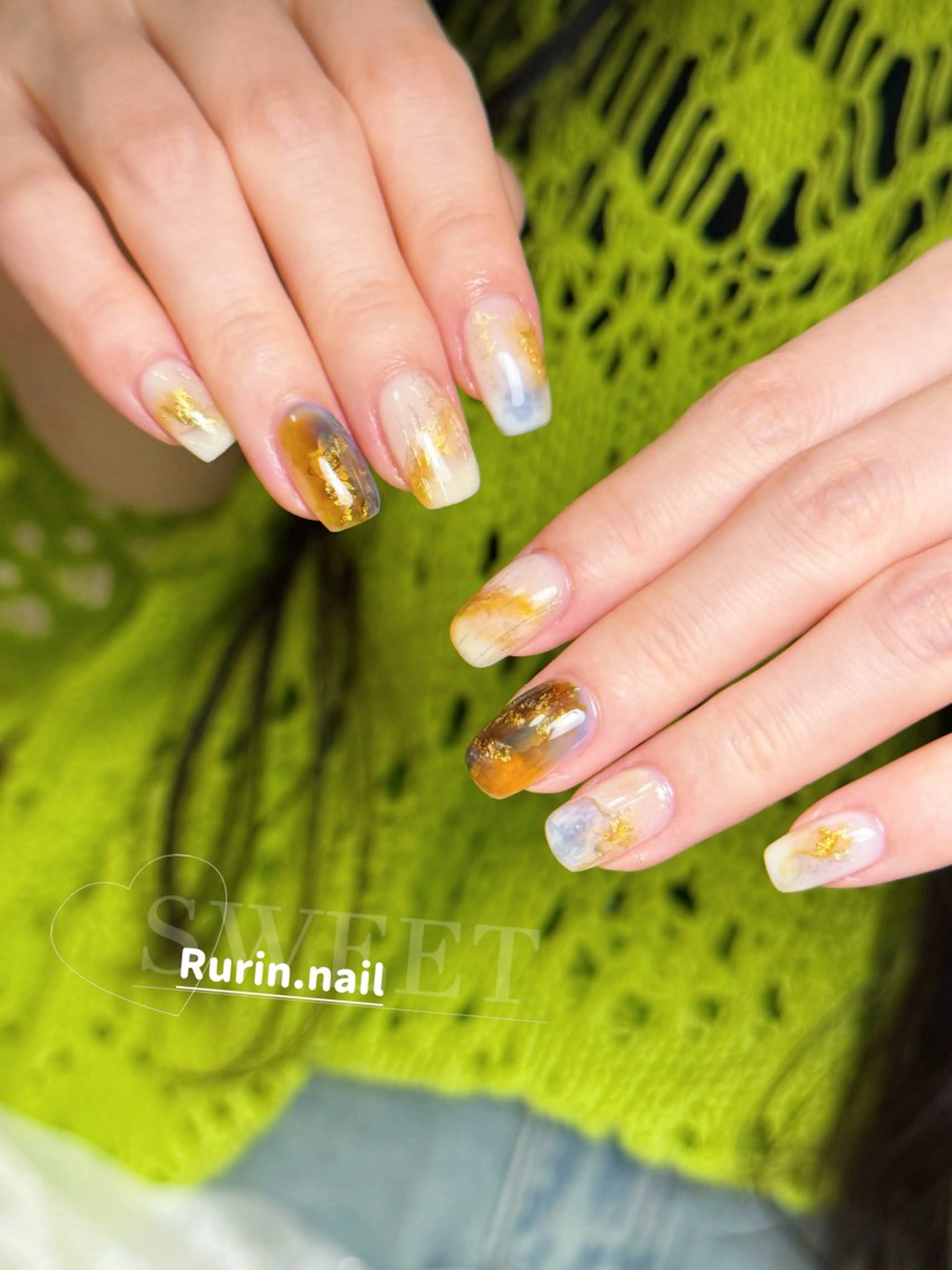 ネイル ハンドネイル ルリン サロン💅のネイルデザイン