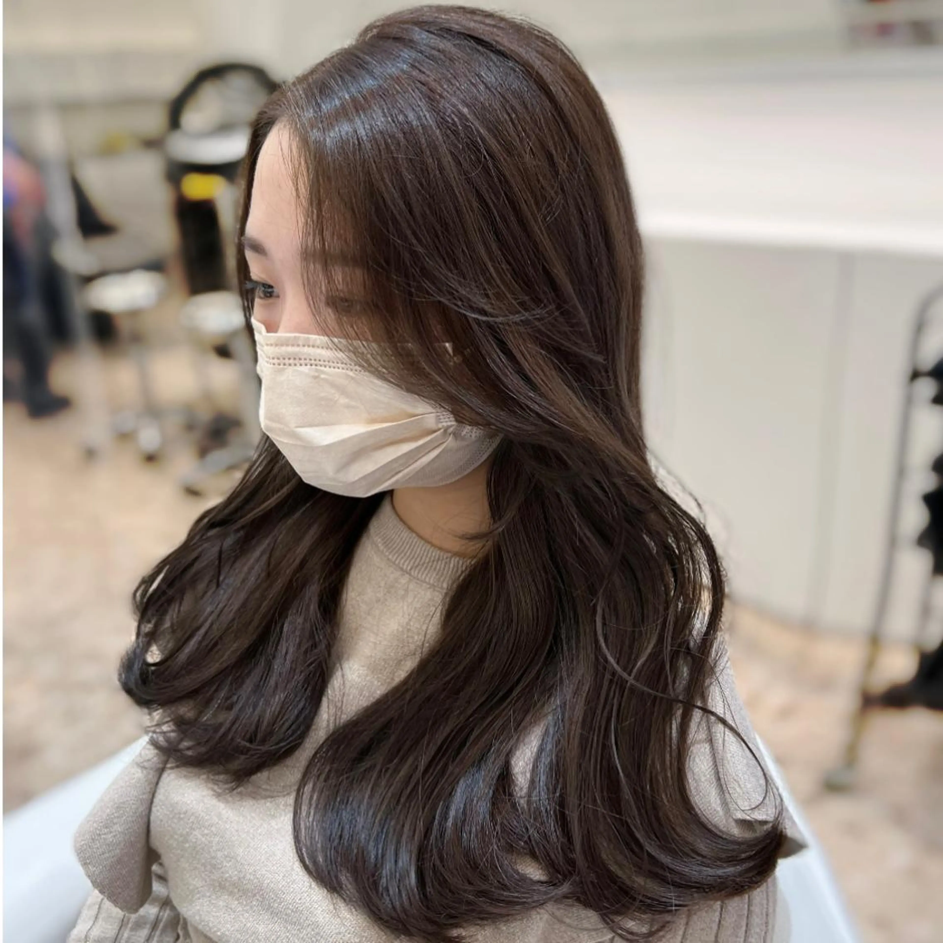 ロング カラー platinam doll南草津店のマツエク・マツパデザイン