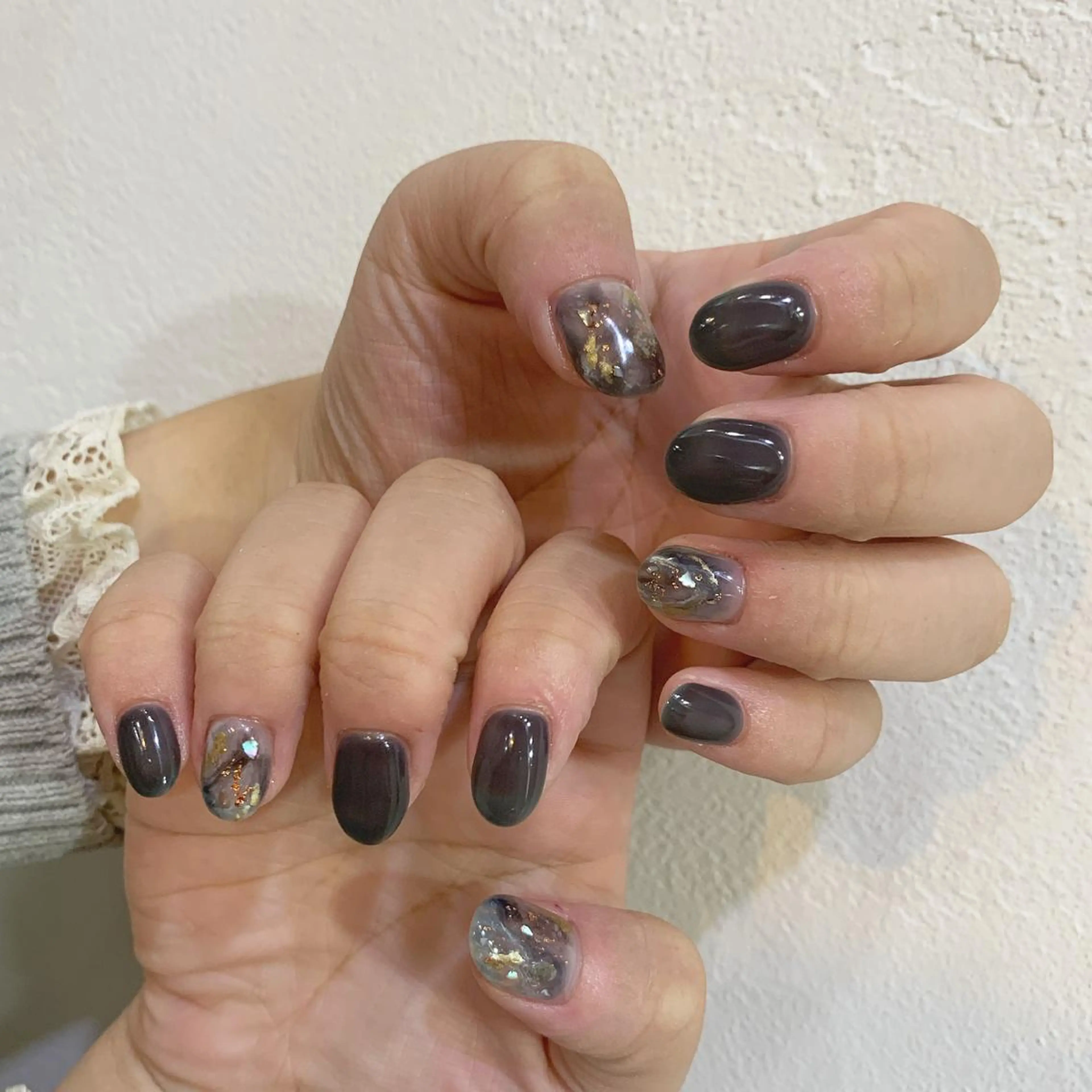 ネイル 新宿ニュアンスネイル makotoのネイルデザイン