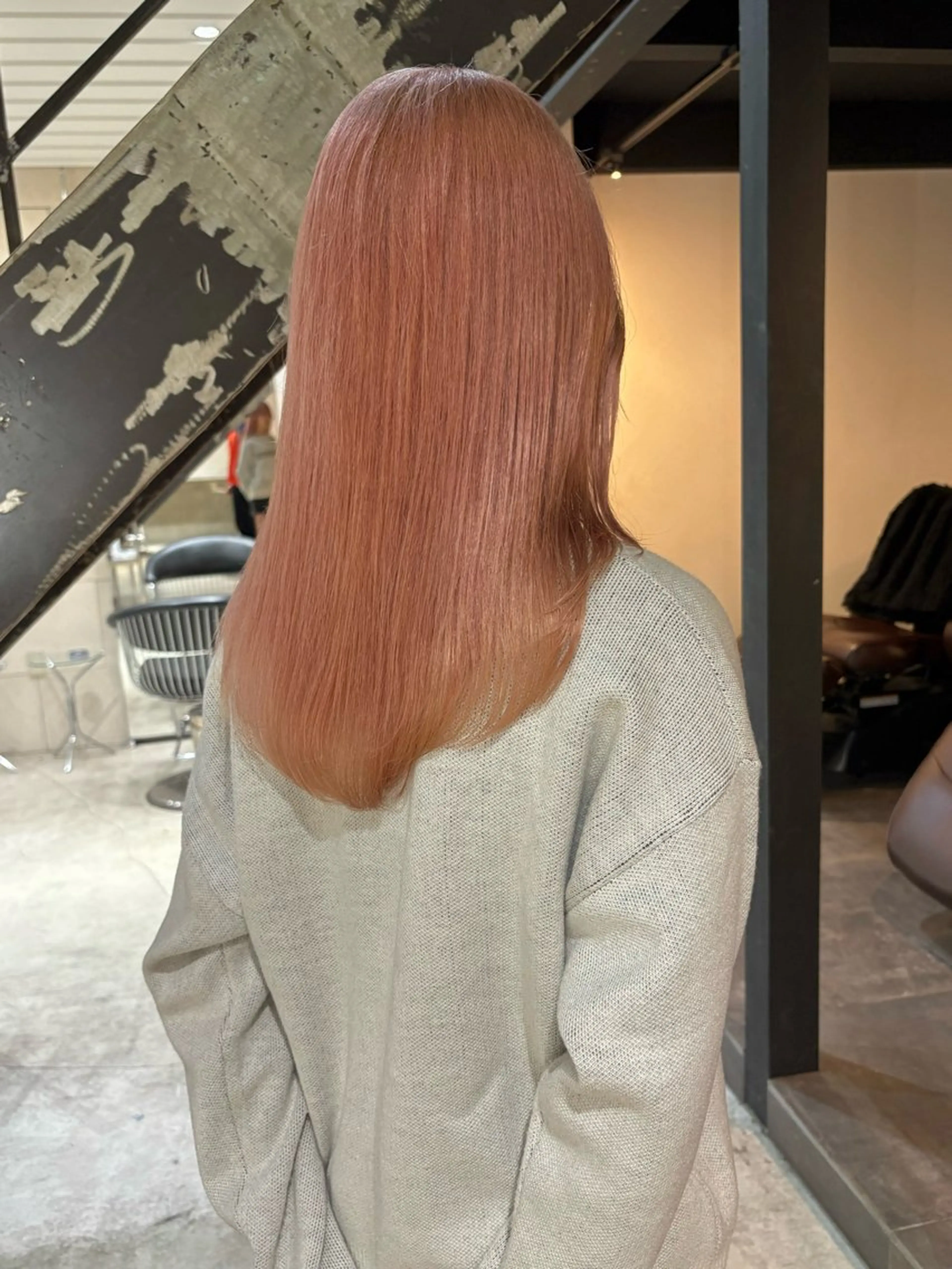 ロング 名古屋/落ちる黒 黒染め落としのヘアスタイル