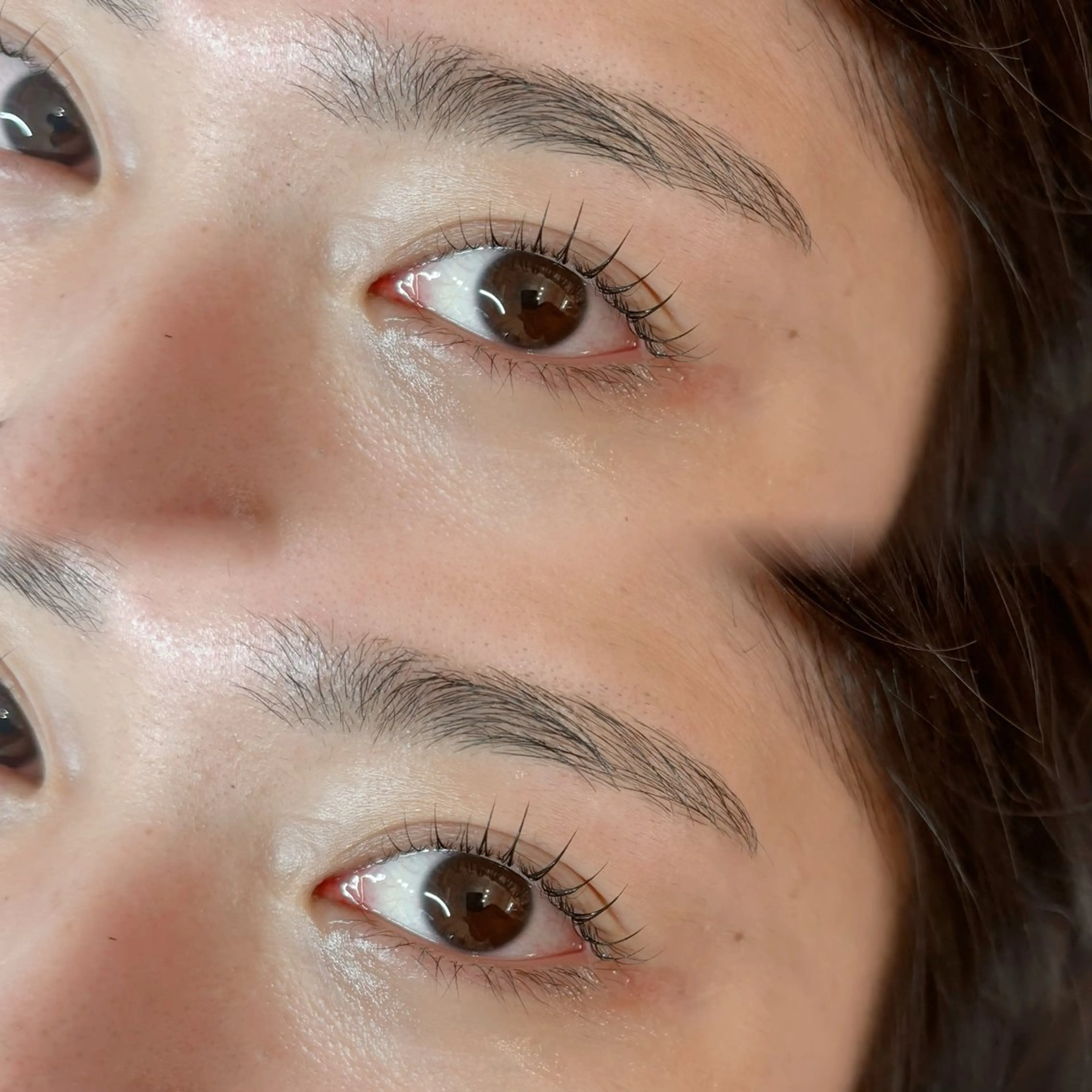 まつ毛パーマ/眉毛ワックス セットメニューの写真