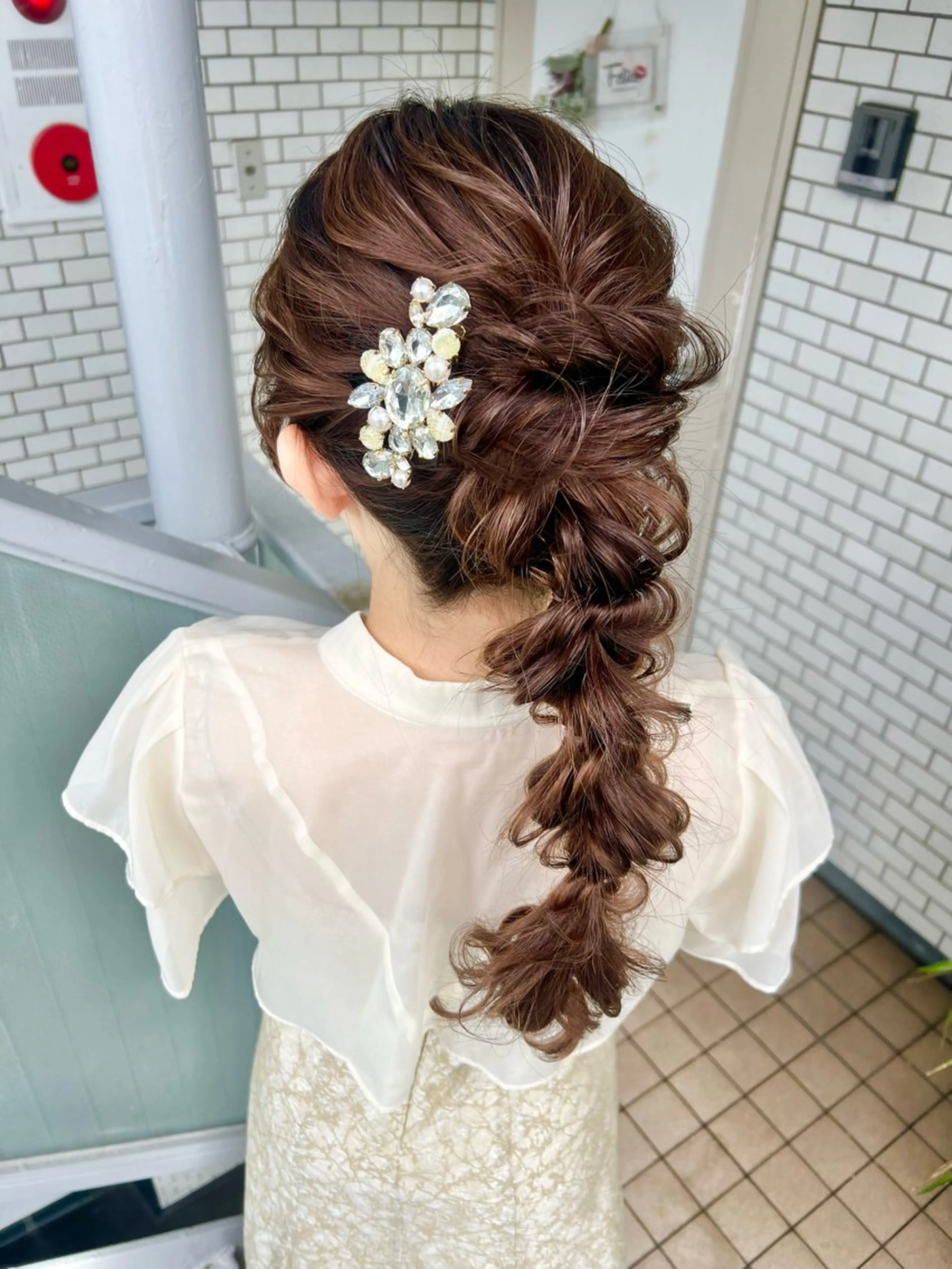 ヘアアレンジ ヘアセット 大人可愛いヘアメイク 💋🧚‍♀️しずかのヘアスタイル