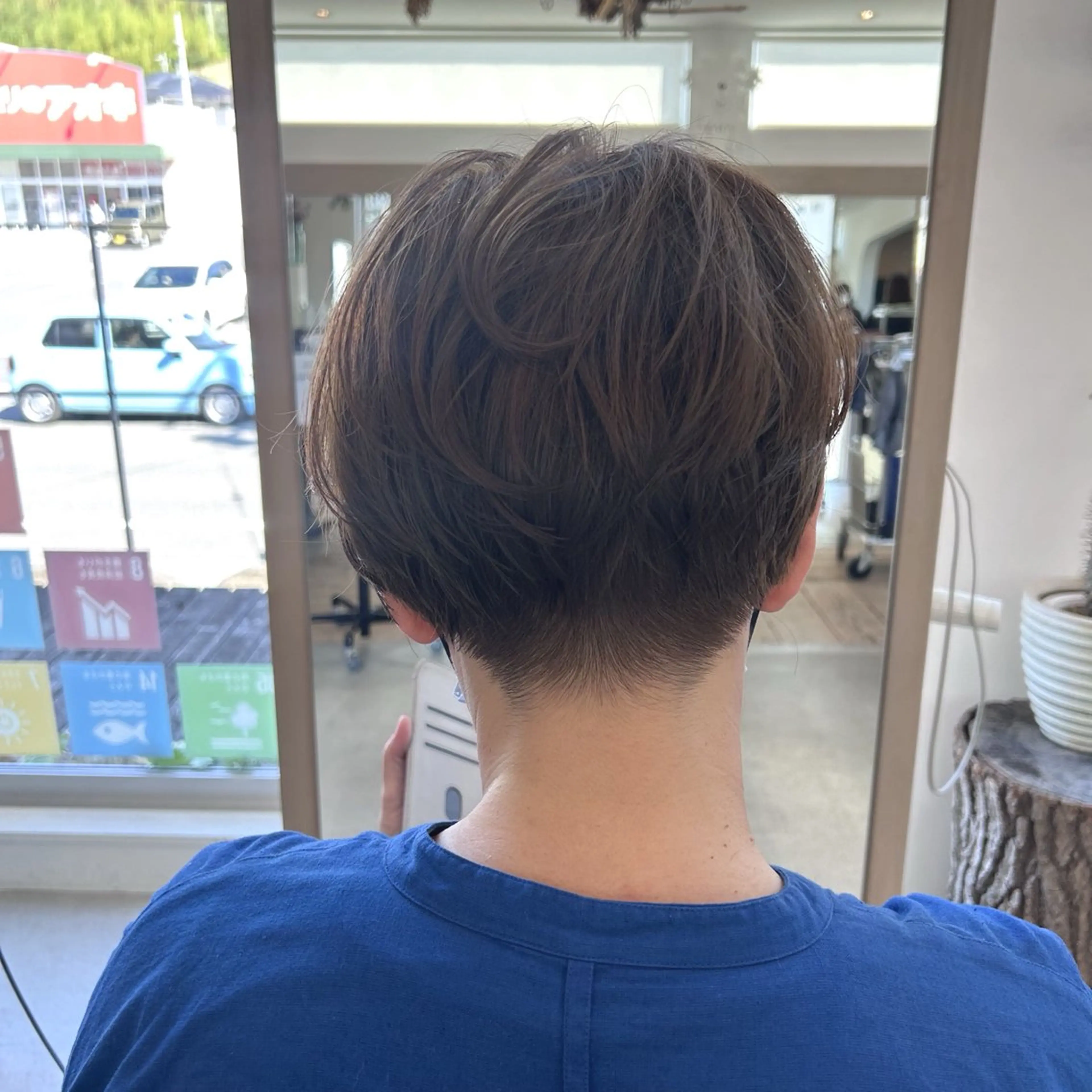 ショート カット ヘアカラー トリートメント kachina所属・綿貫 美雪のヘアスタイル