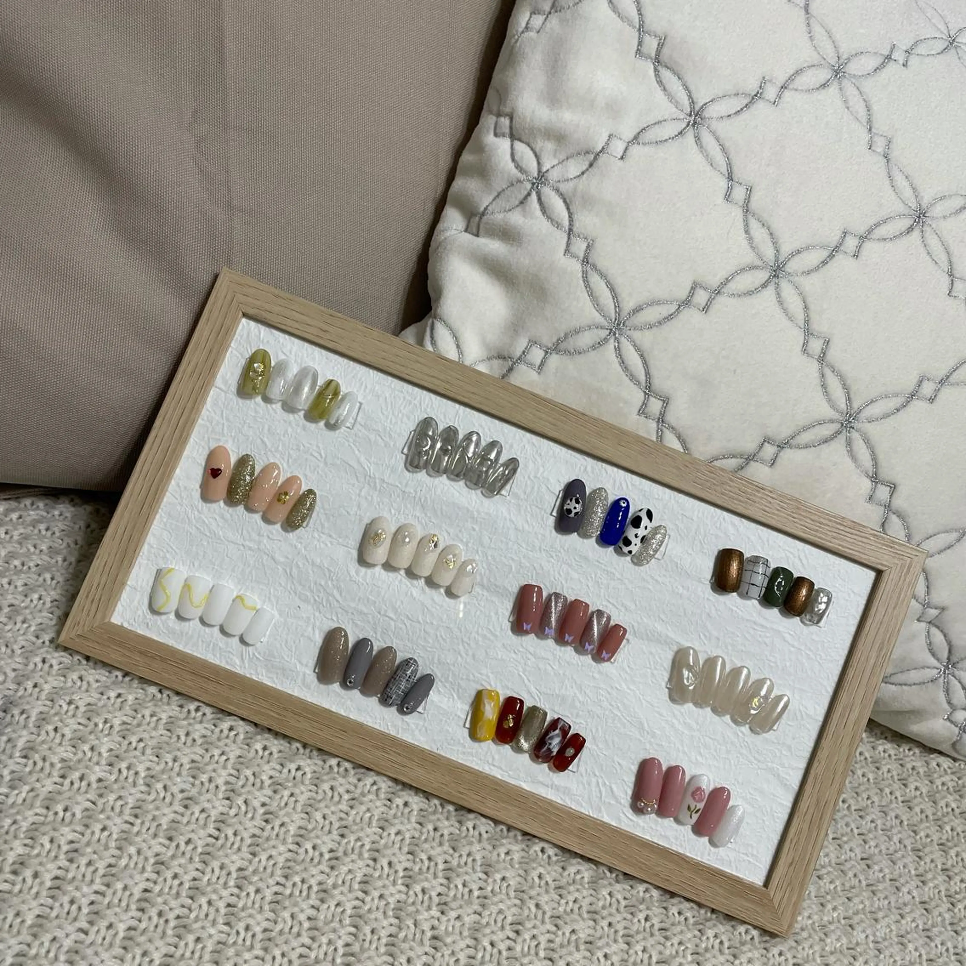 ネイル ストーンネイル ハンドネイル MARUNAIL Misakiのネイルデザイン