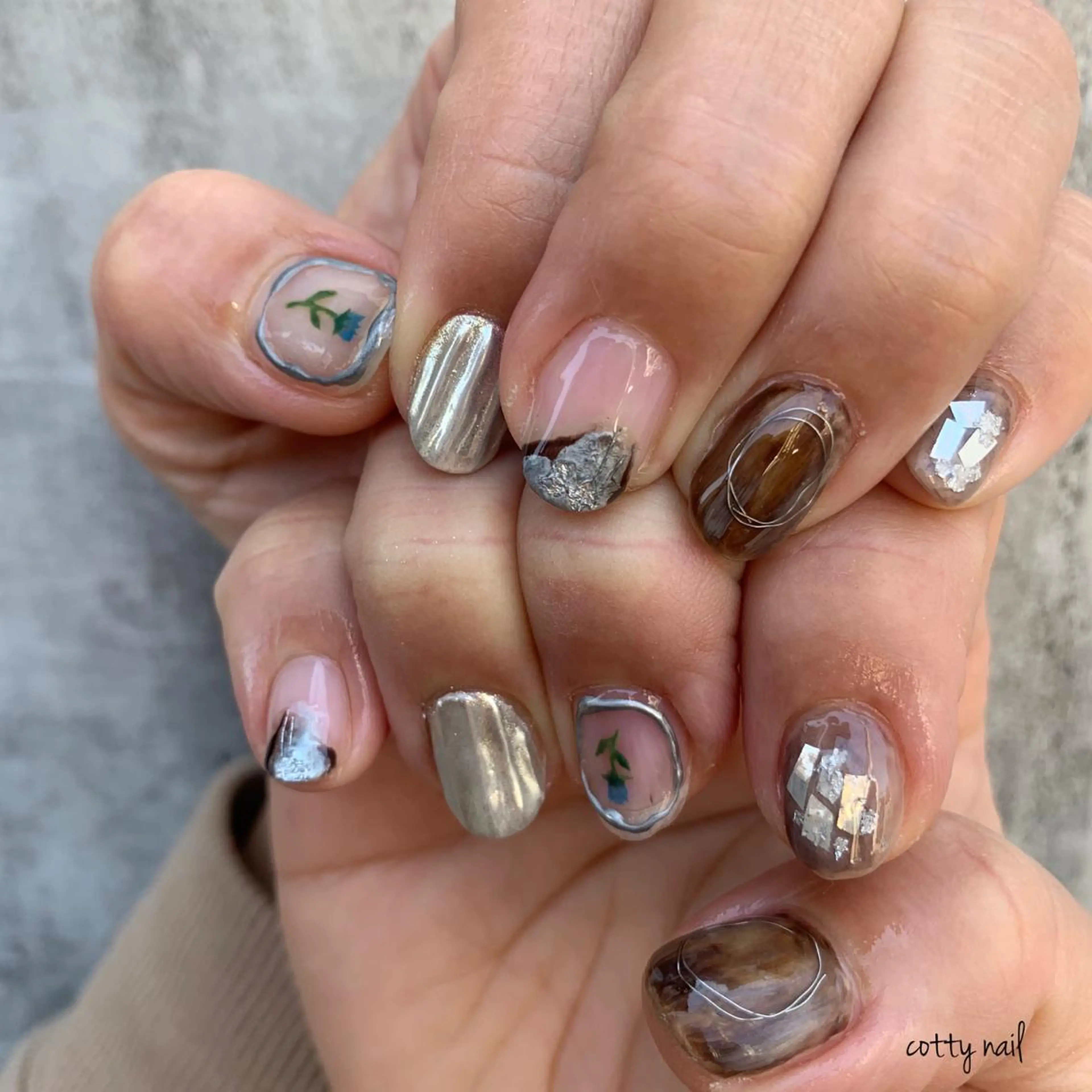 ネイル ジェルネイル ニュアンスネイル cottynail -miki-のその他イメージ