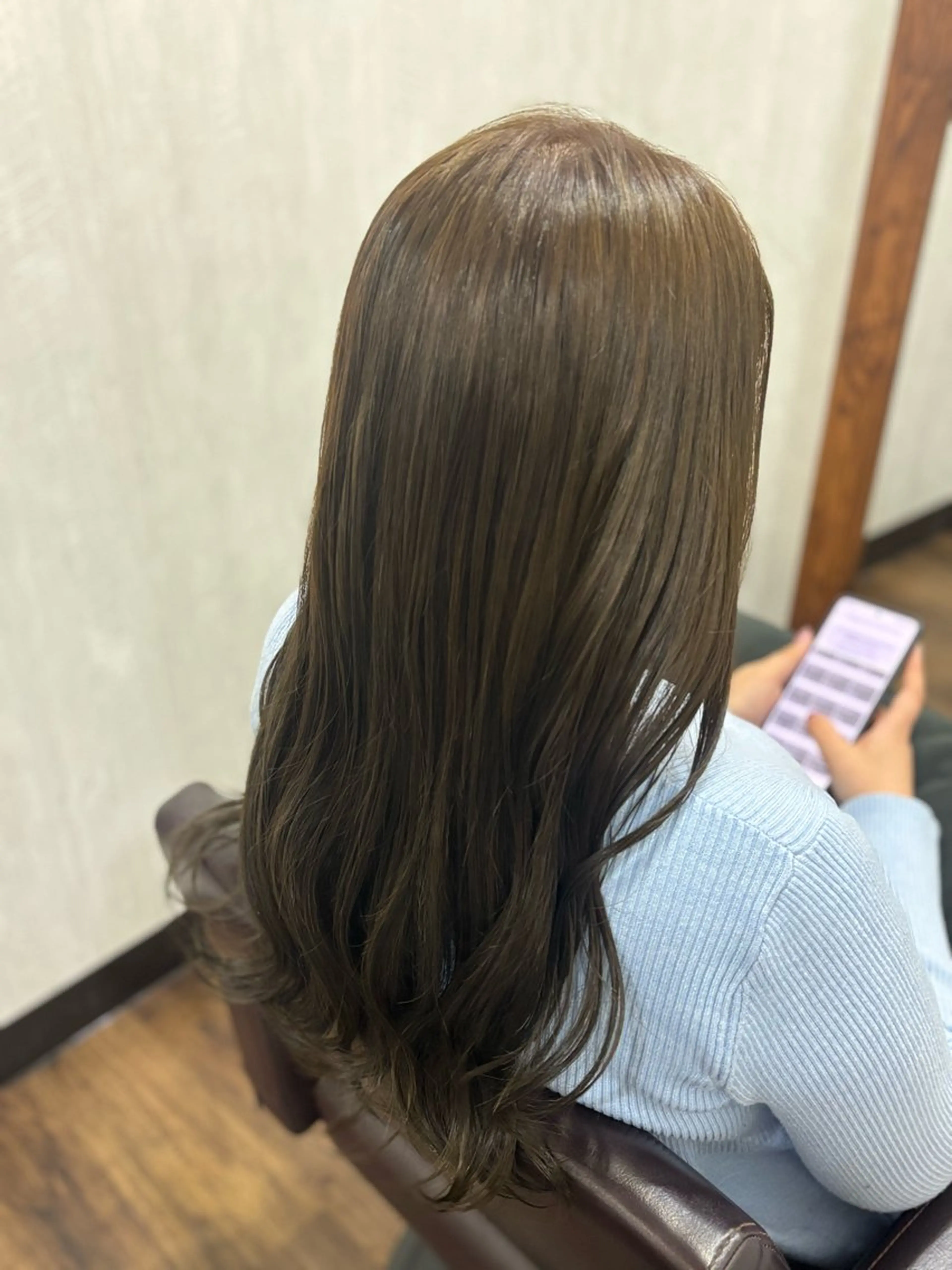 ロング カラー カラーモデル募集 ☘️もえな☘️のヘアスタイル