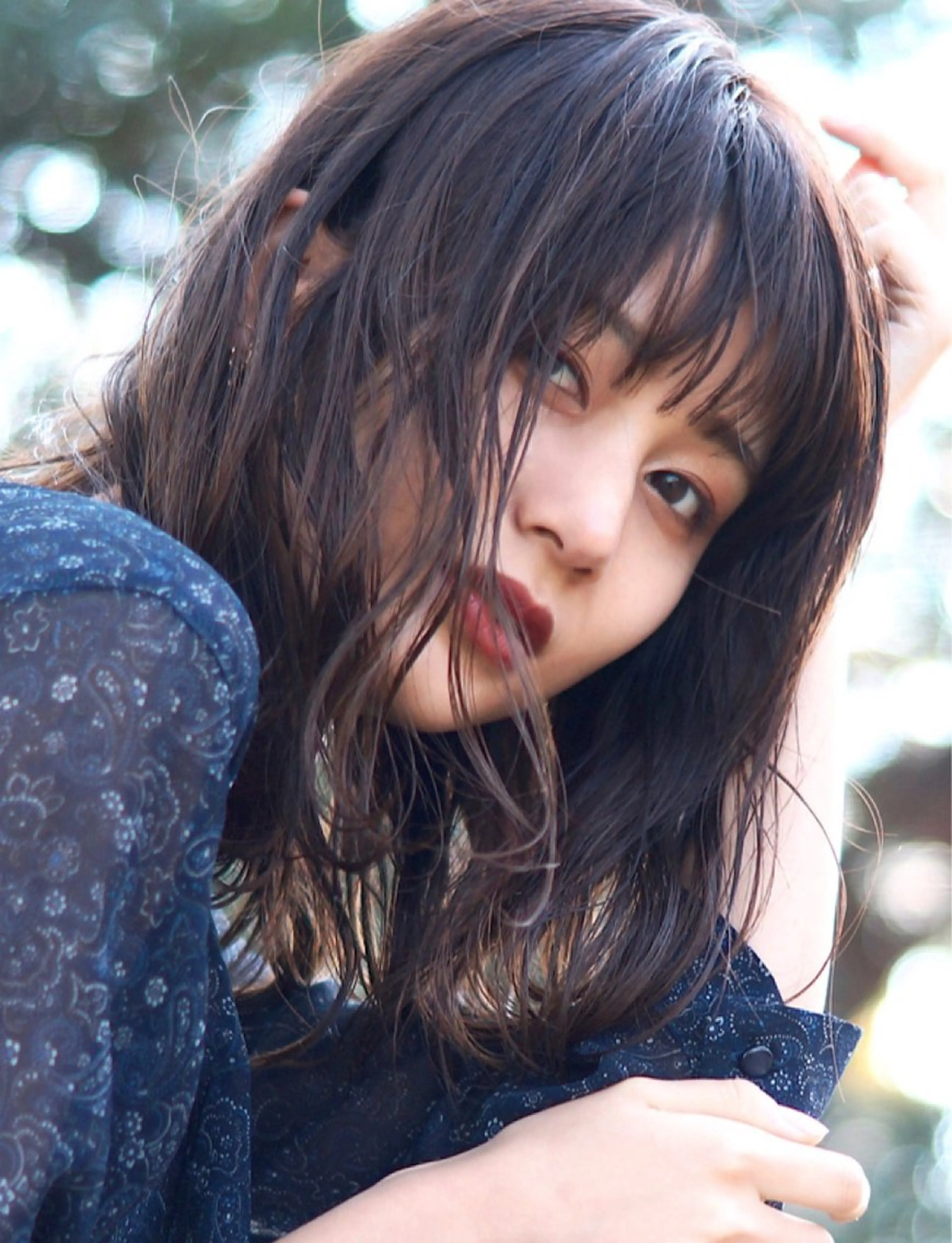 ロング カラー 透明感カラー ダブルカラー ハイライトカラー イルミナカラー インナーカラー カット ヘアカラー トリートメント misa🫧ナチュラ ル縮毛矯正/髪質改善のヘアスタイル