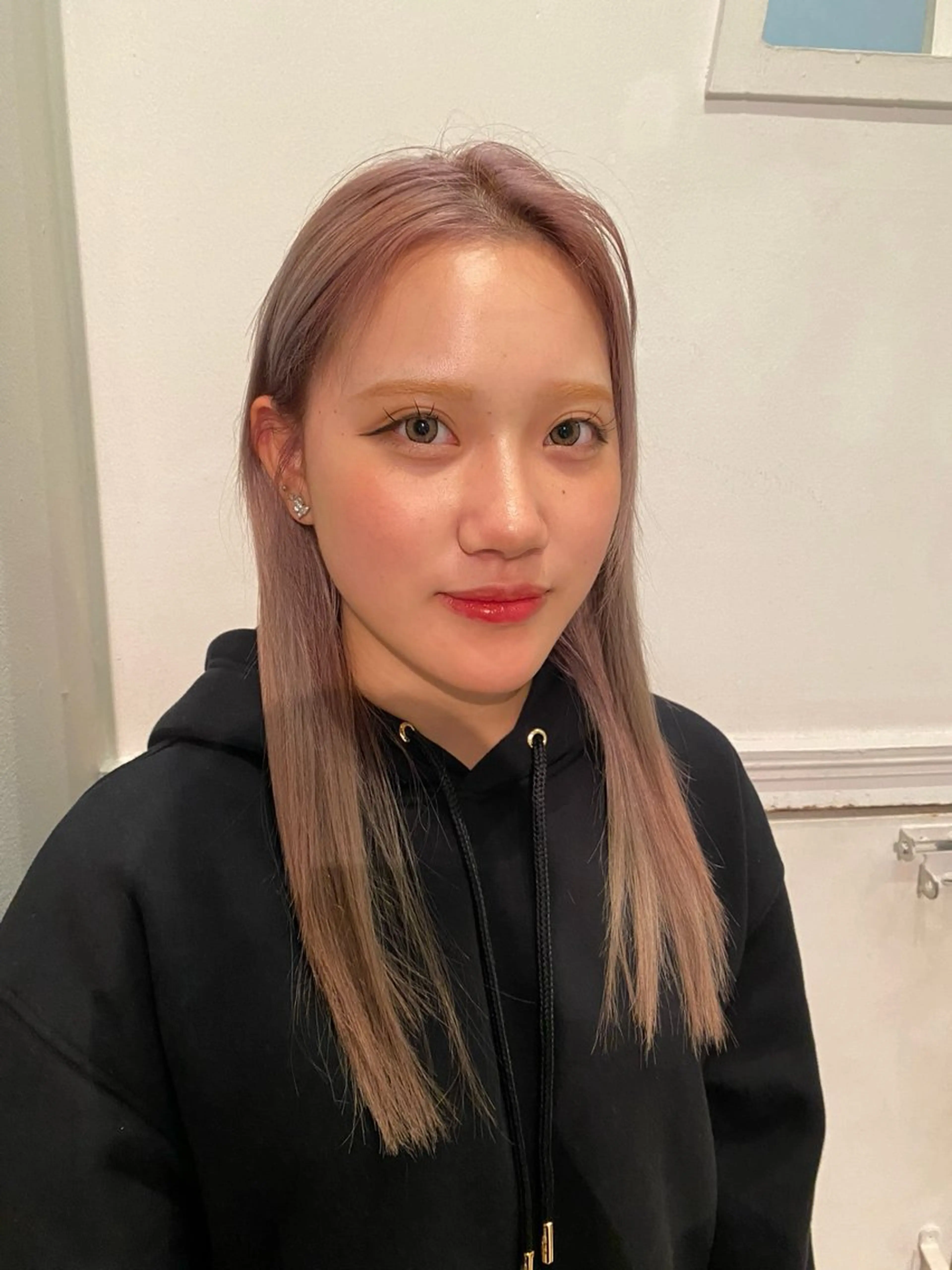 ロング カラー ヘアカラー トリートメント ワタナベ イオリ🧼のヘアスタイル