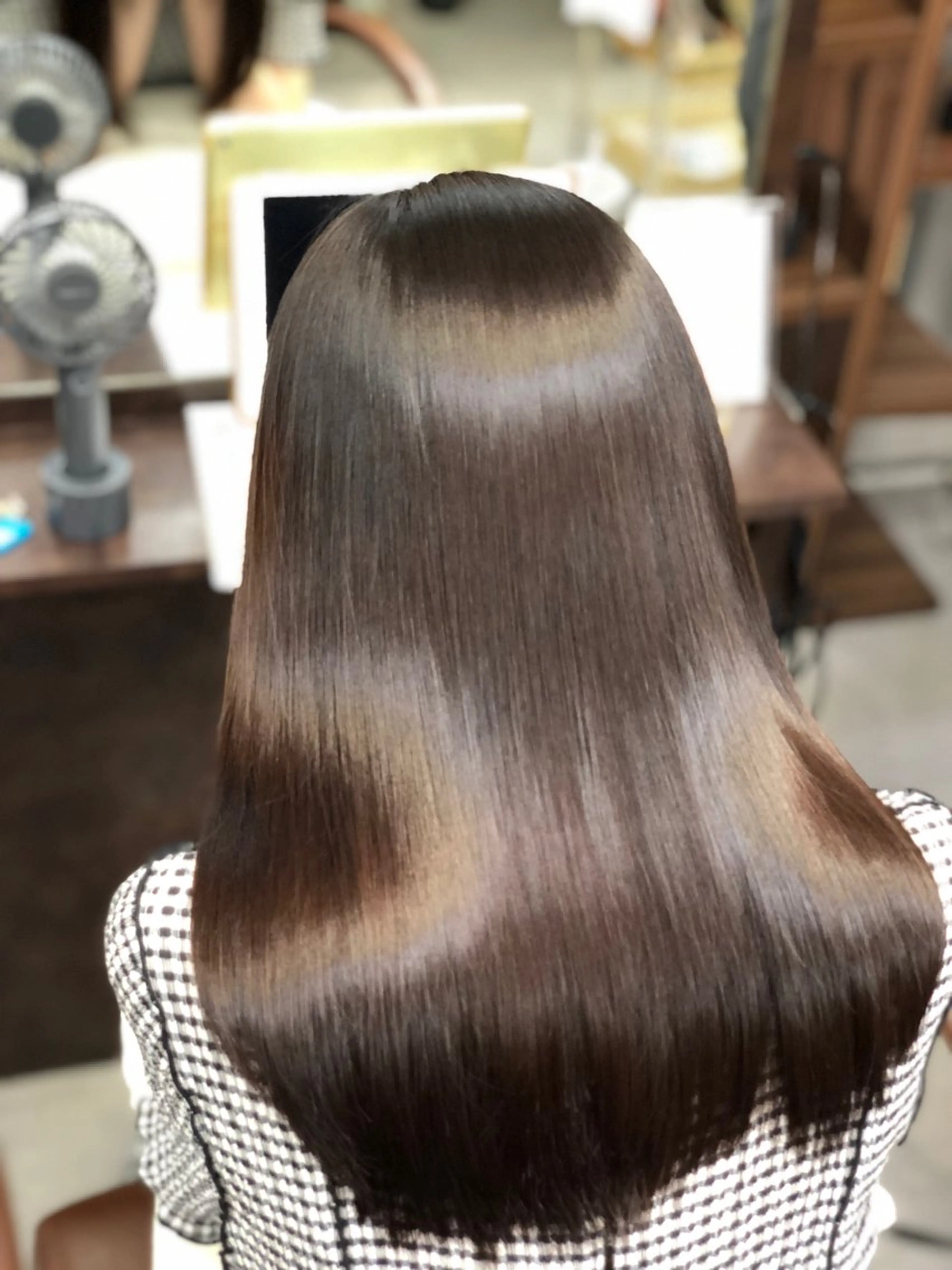 ロング 縮毛矯正 トリートメント SOA FLEAR Tsuyoshiのヘアスタイル