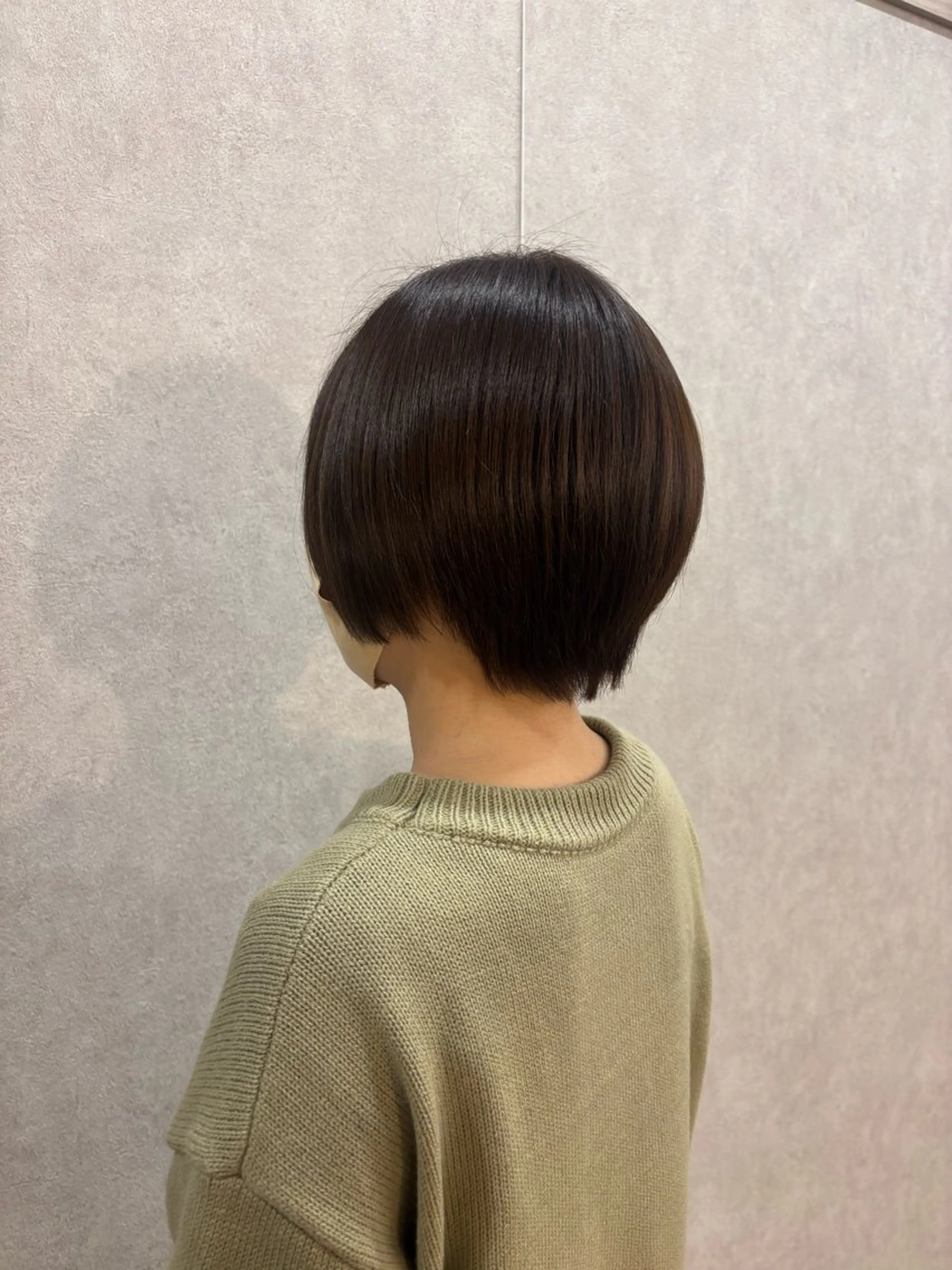 ショート Yunoka/切りっ ぱなし/顔まわりのヘアスタイル