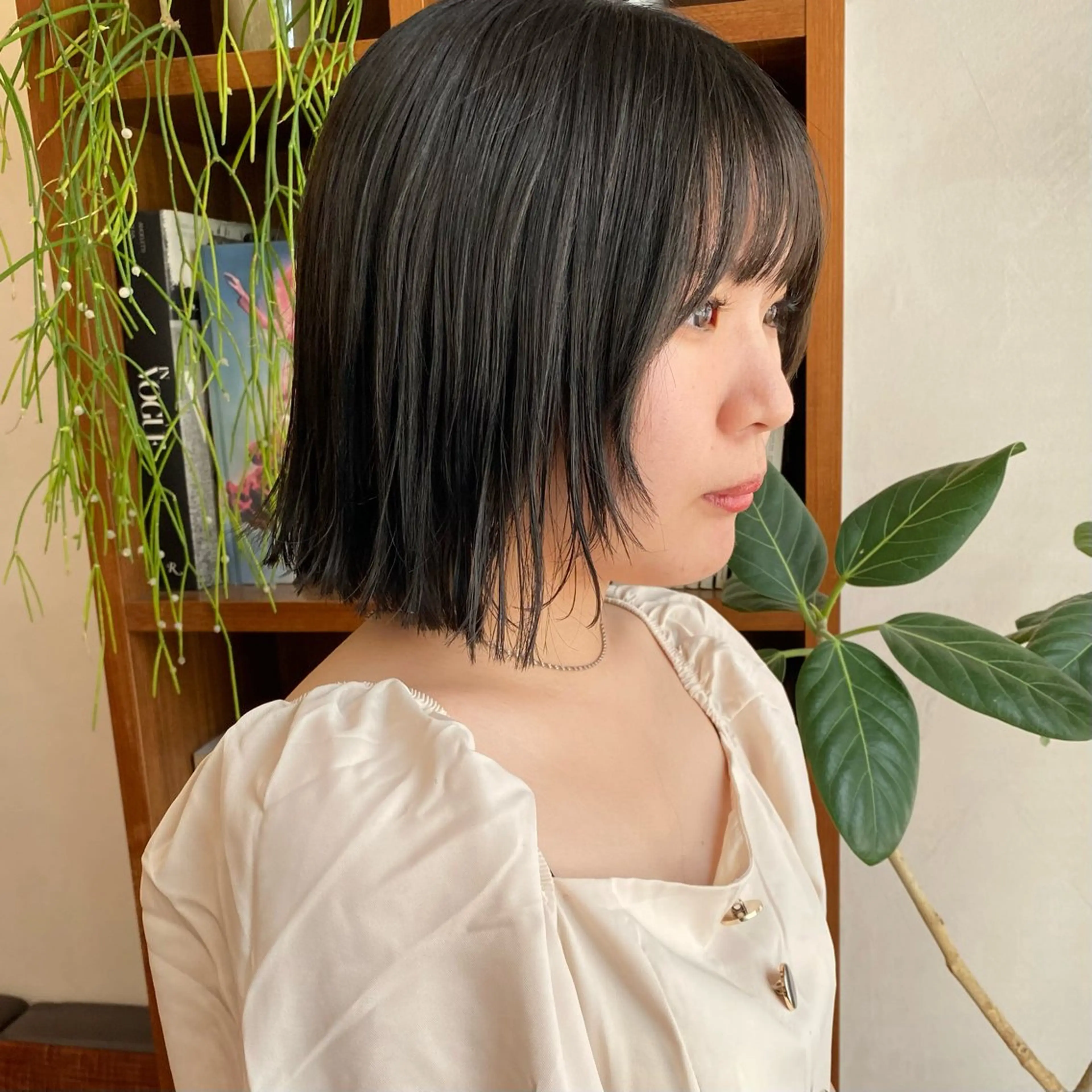 ショート カラー カット ヘアカラー トリートメント 似合わせレイヤー/ ニュアンスパーマ高倉のヘアスタイル