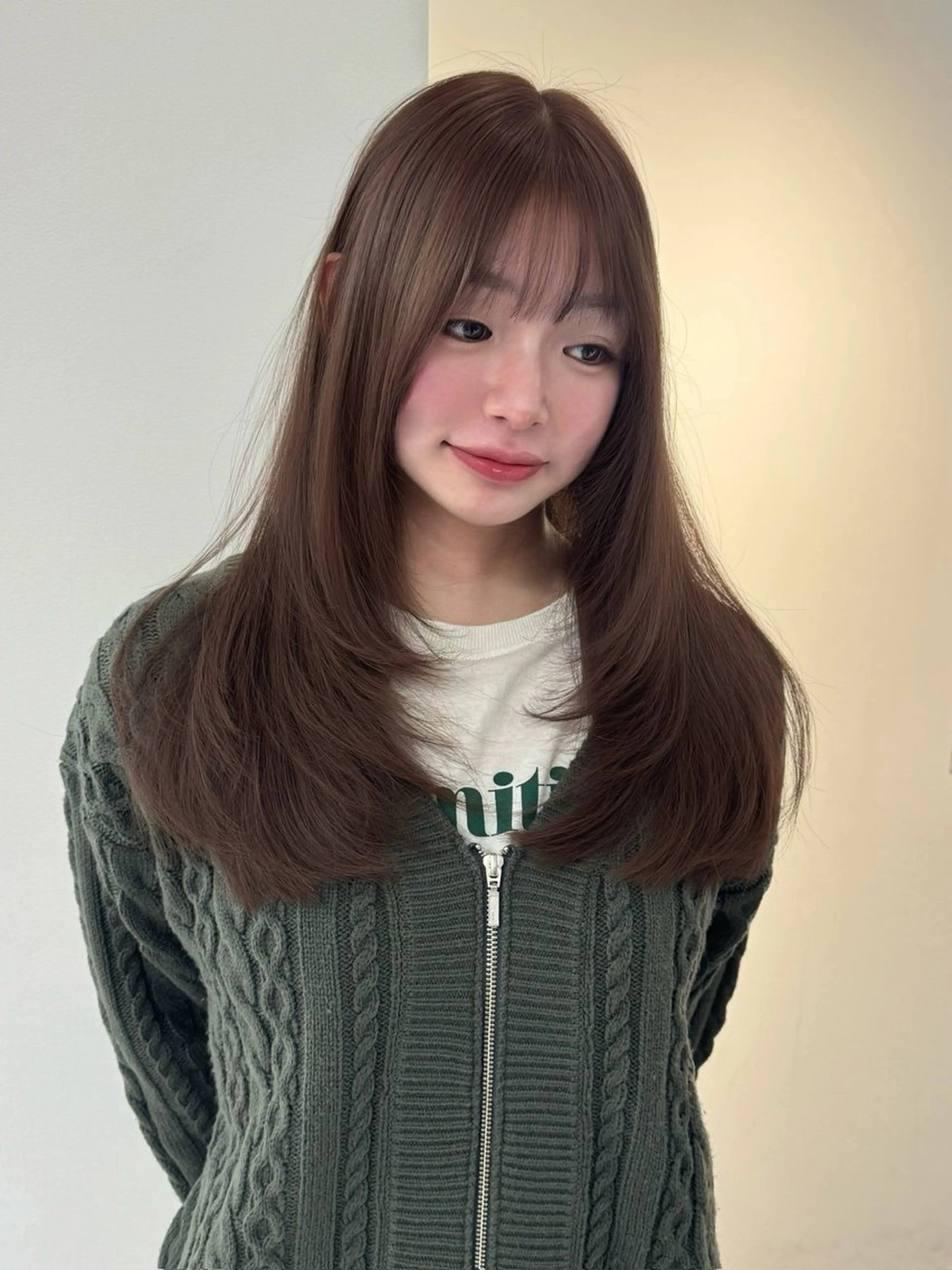 ロング カラー カット ヘアカラー トリートメント ヘアセット Rita/髪質改善 /透明感カラーのヘアスタイル