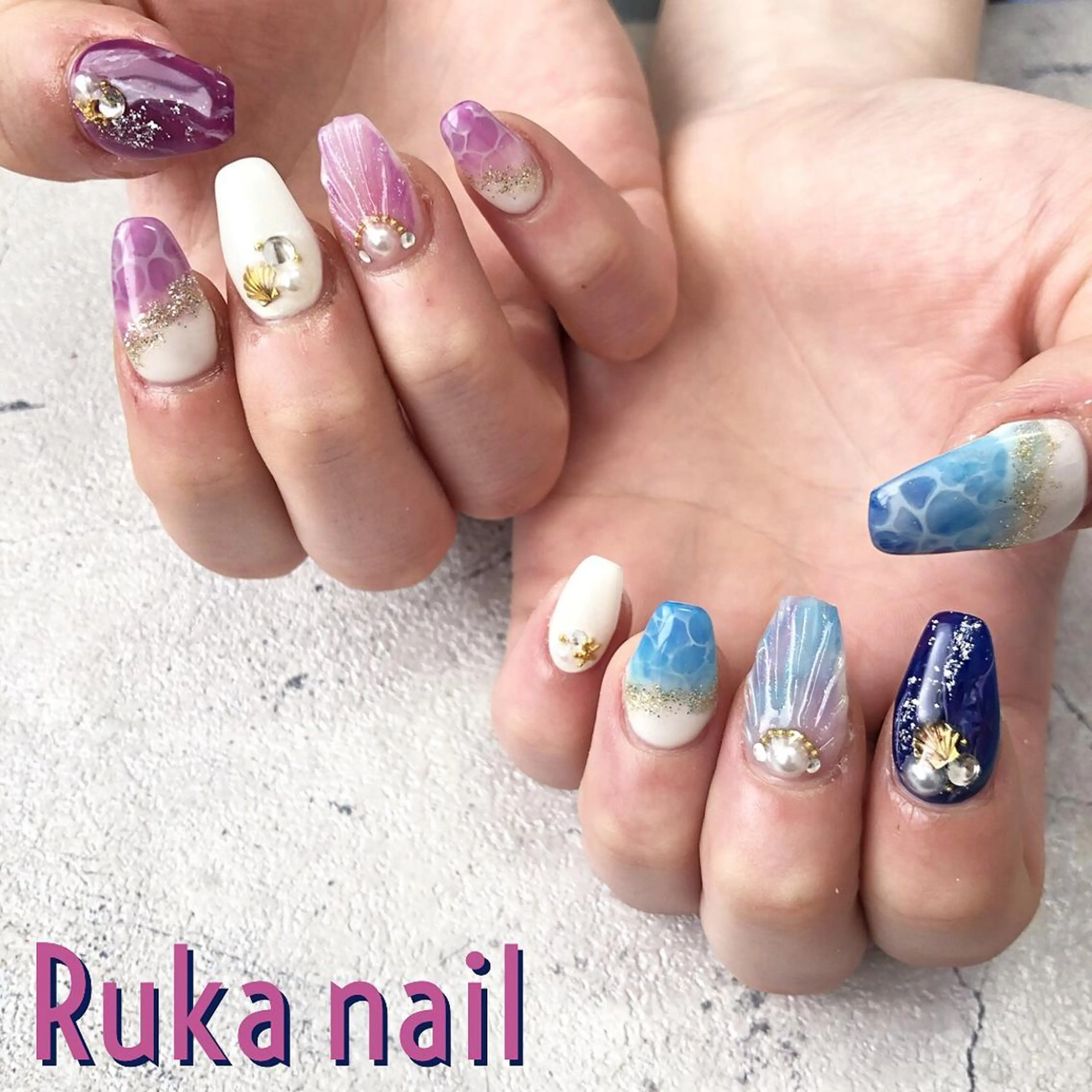 ネイル Ruka nail 【ﾙｶ ﾈｲﾙ】のネイルデザイン