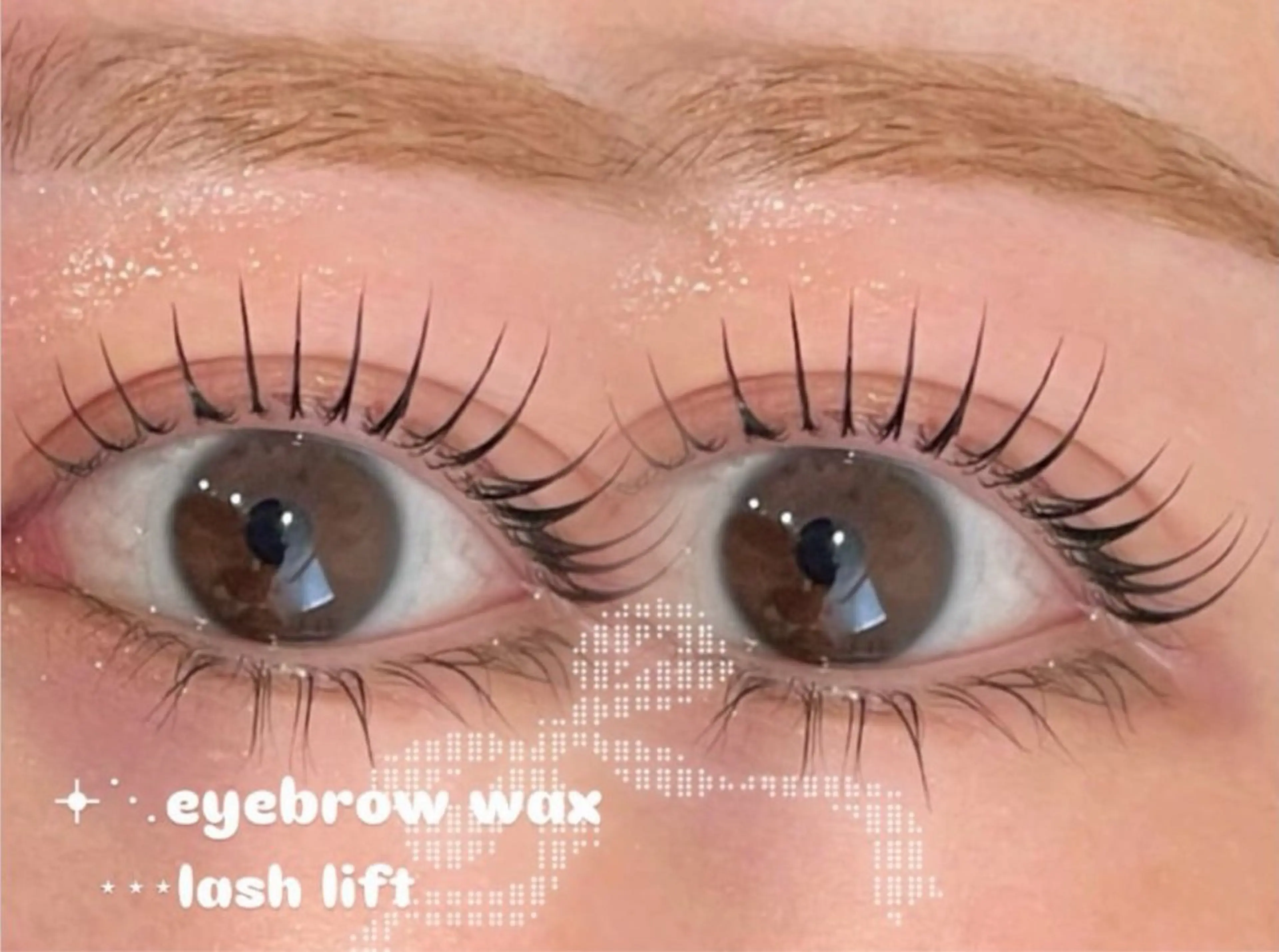 まつ毛パーマ＋眉毛waxの写真
