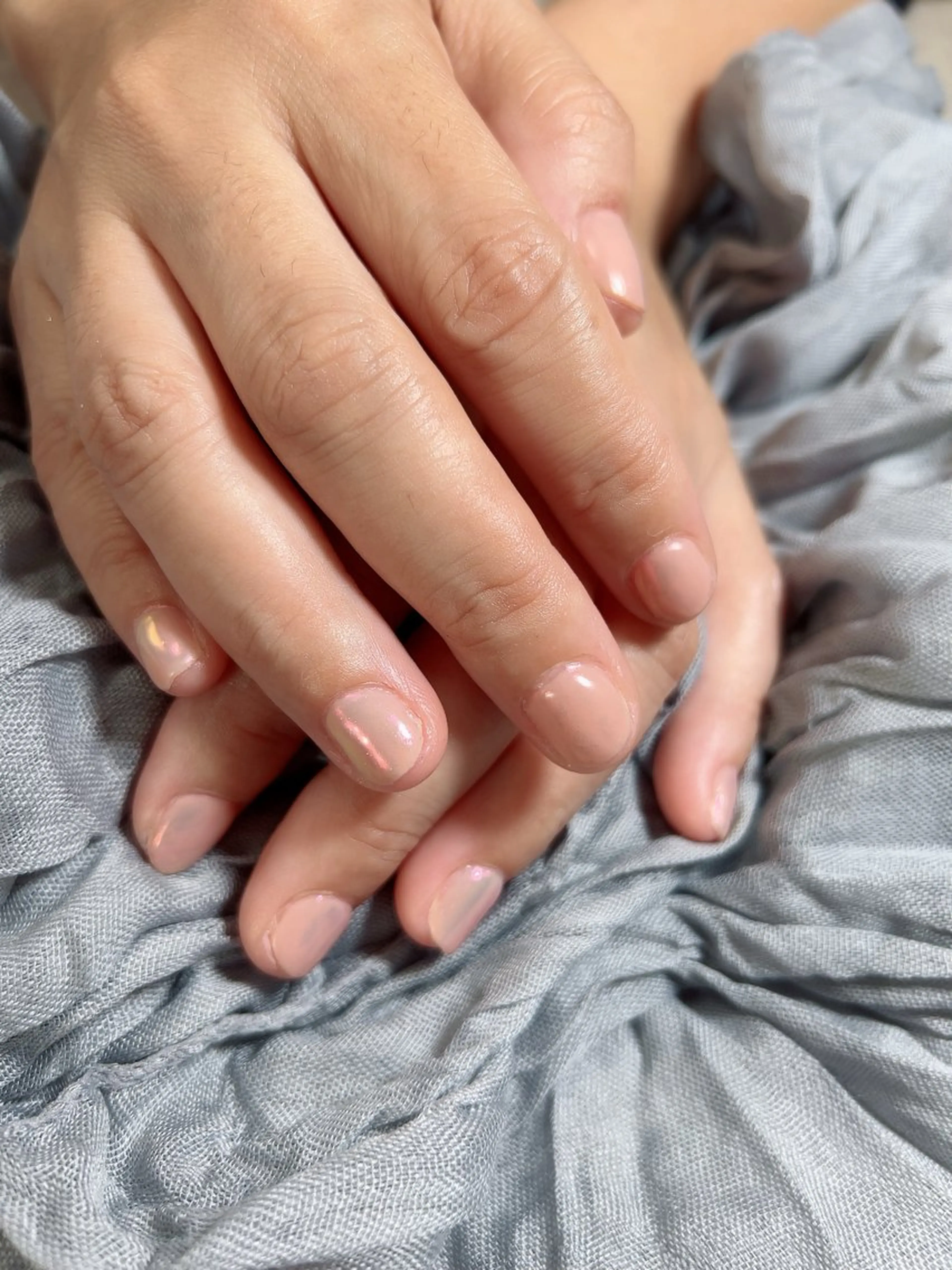 ネイル オーロラネイル ハンドネイル 漆崎 茜のネイルデザイン