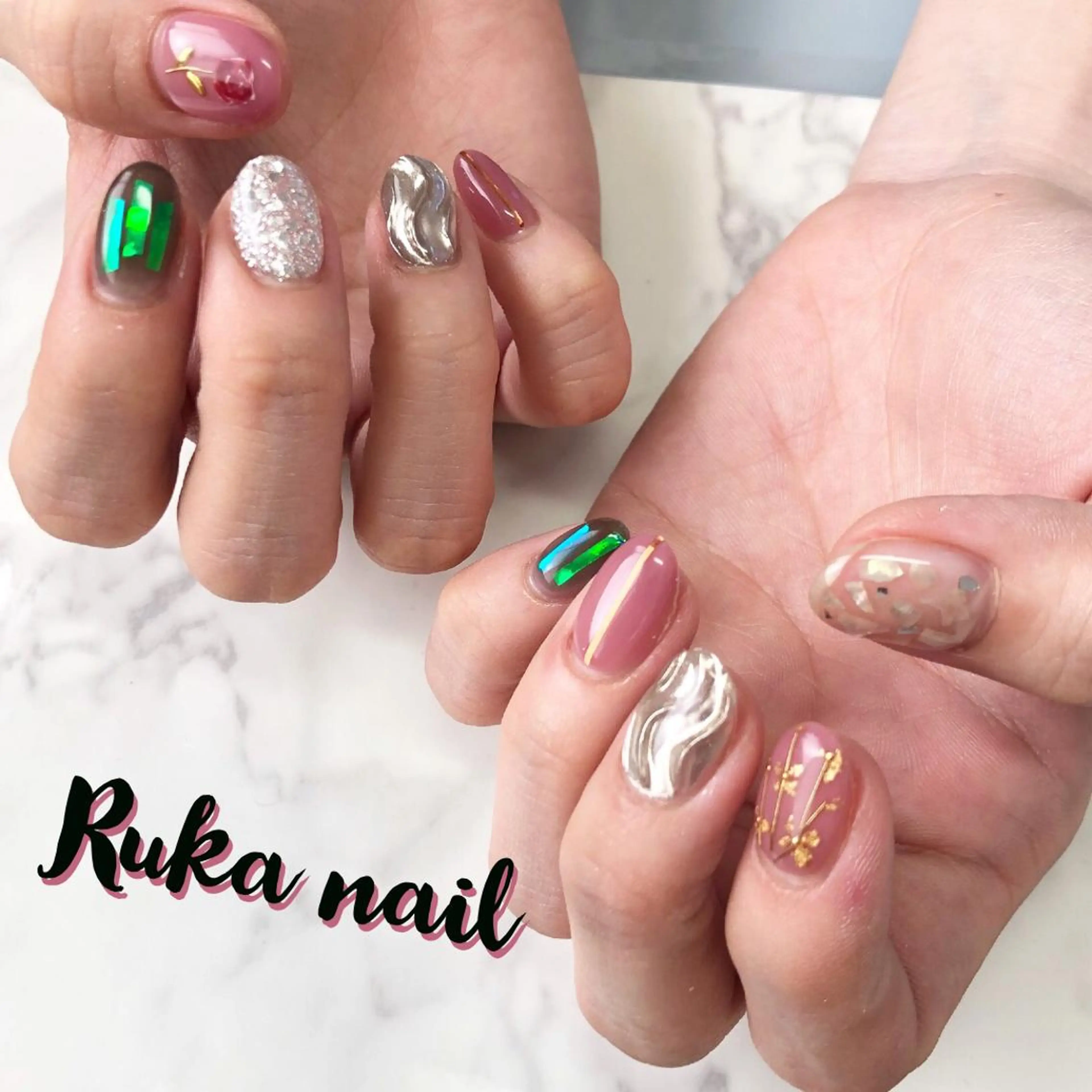 ネイル Ruka nail 【ﾙｶ ﾈｲﾙ】のネイルデザイン