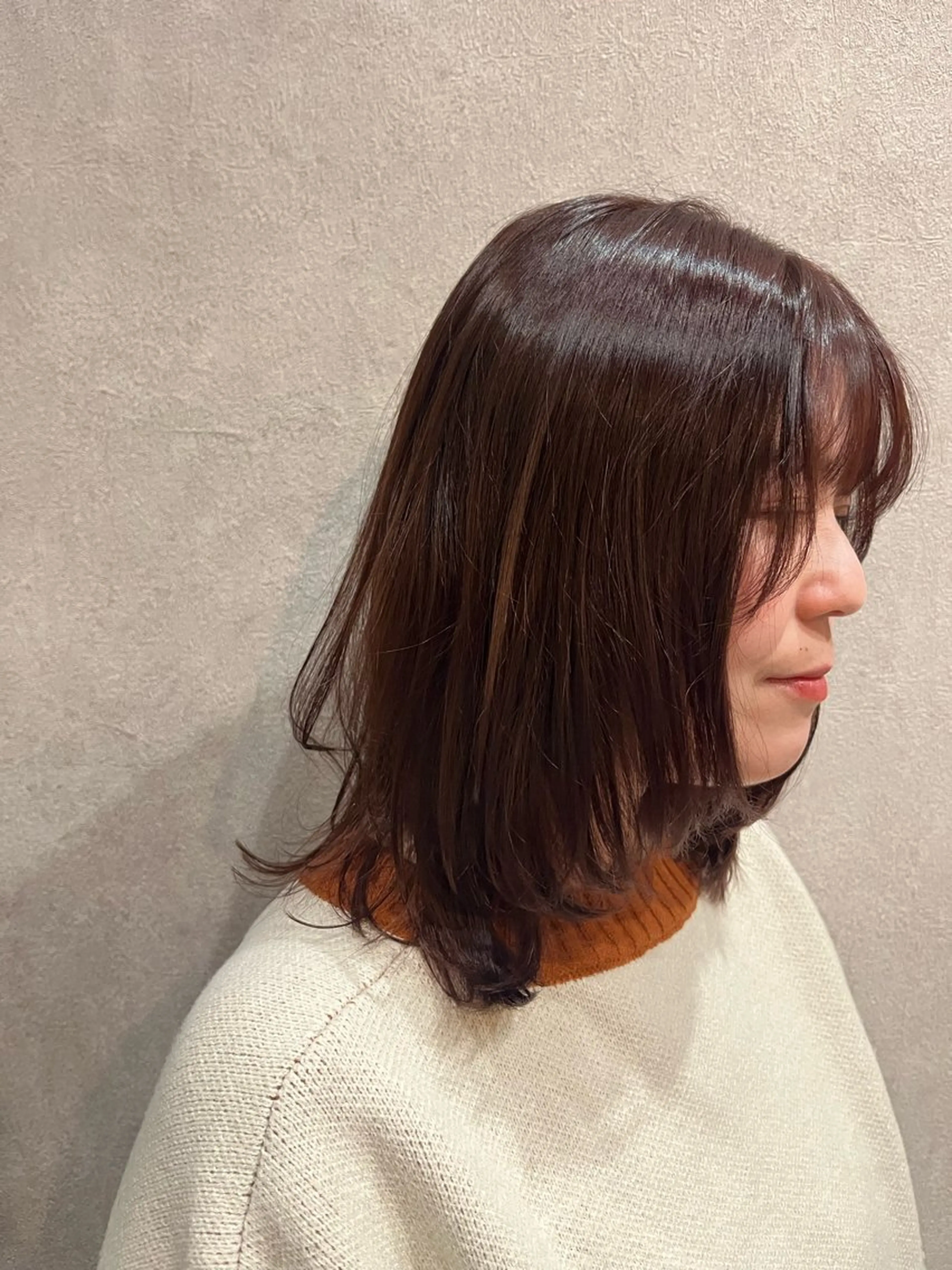 セミロング レイヤーカット ami 〔ranka〕のヘアスタイル