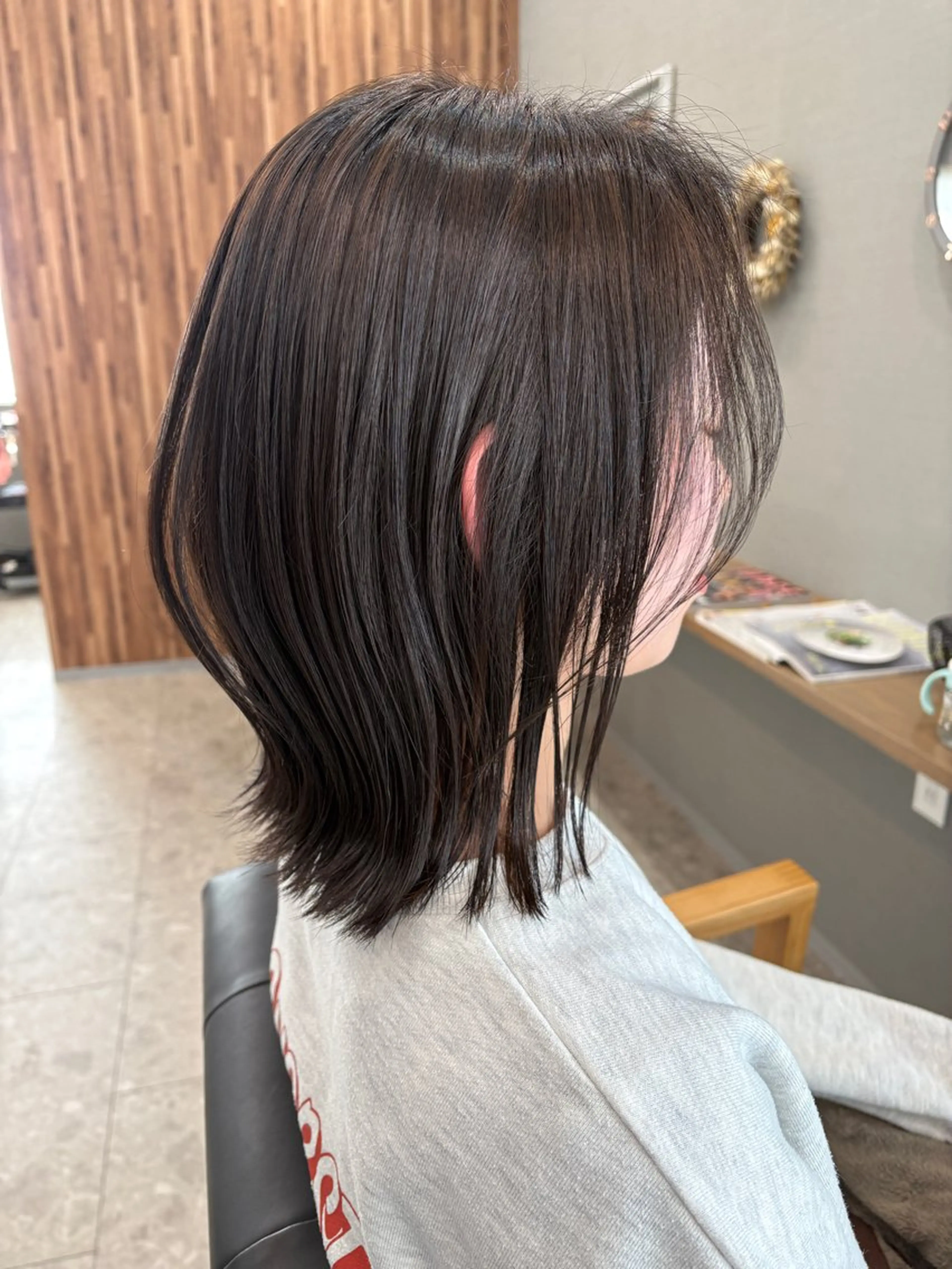 ミディアム ヘアカラー SIKI所属・服部 智帆のヘアスタイル