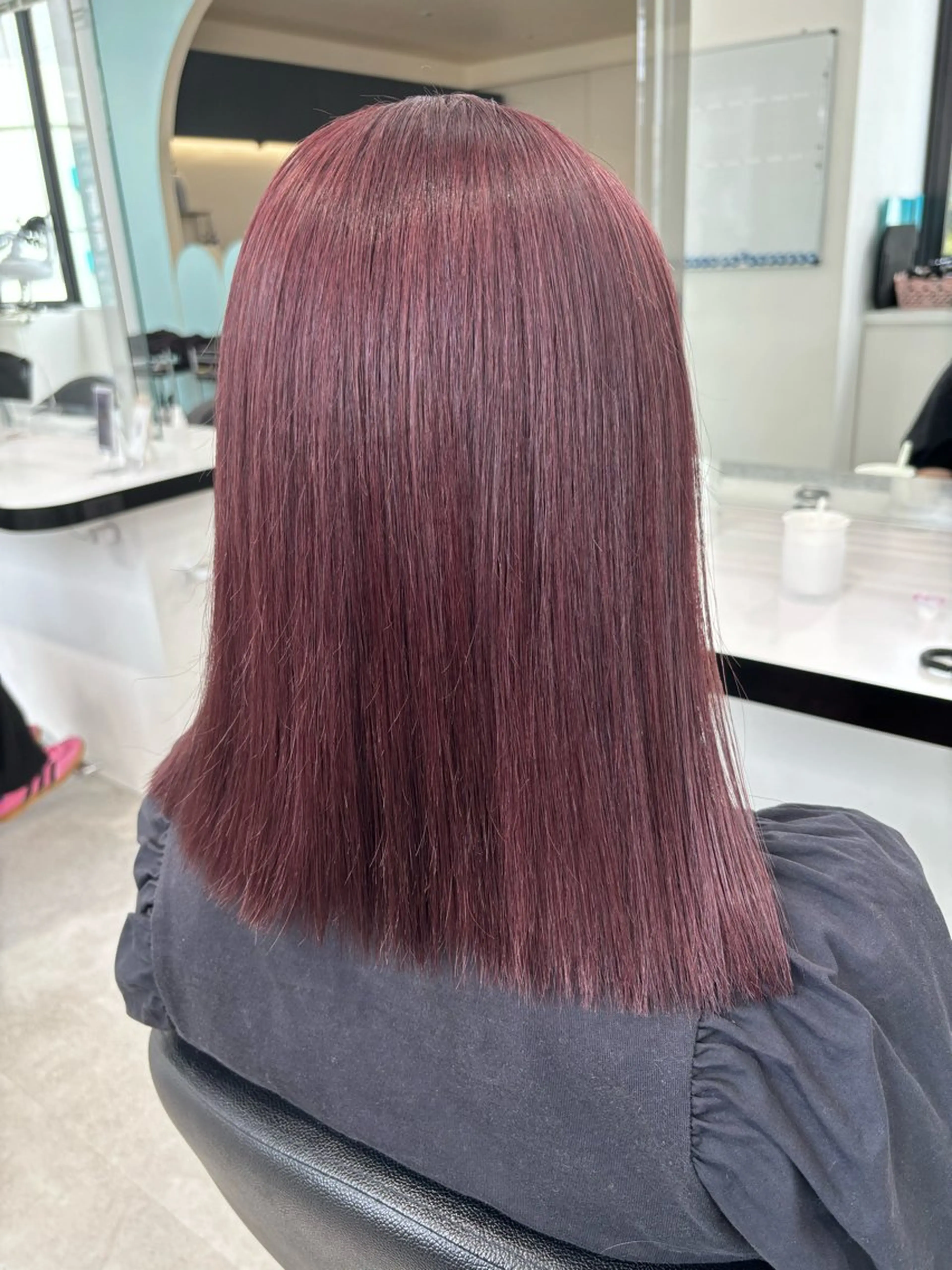 セミロング Wカラー/暖色/べ ージュりく©︎🐝のヘアスタイル