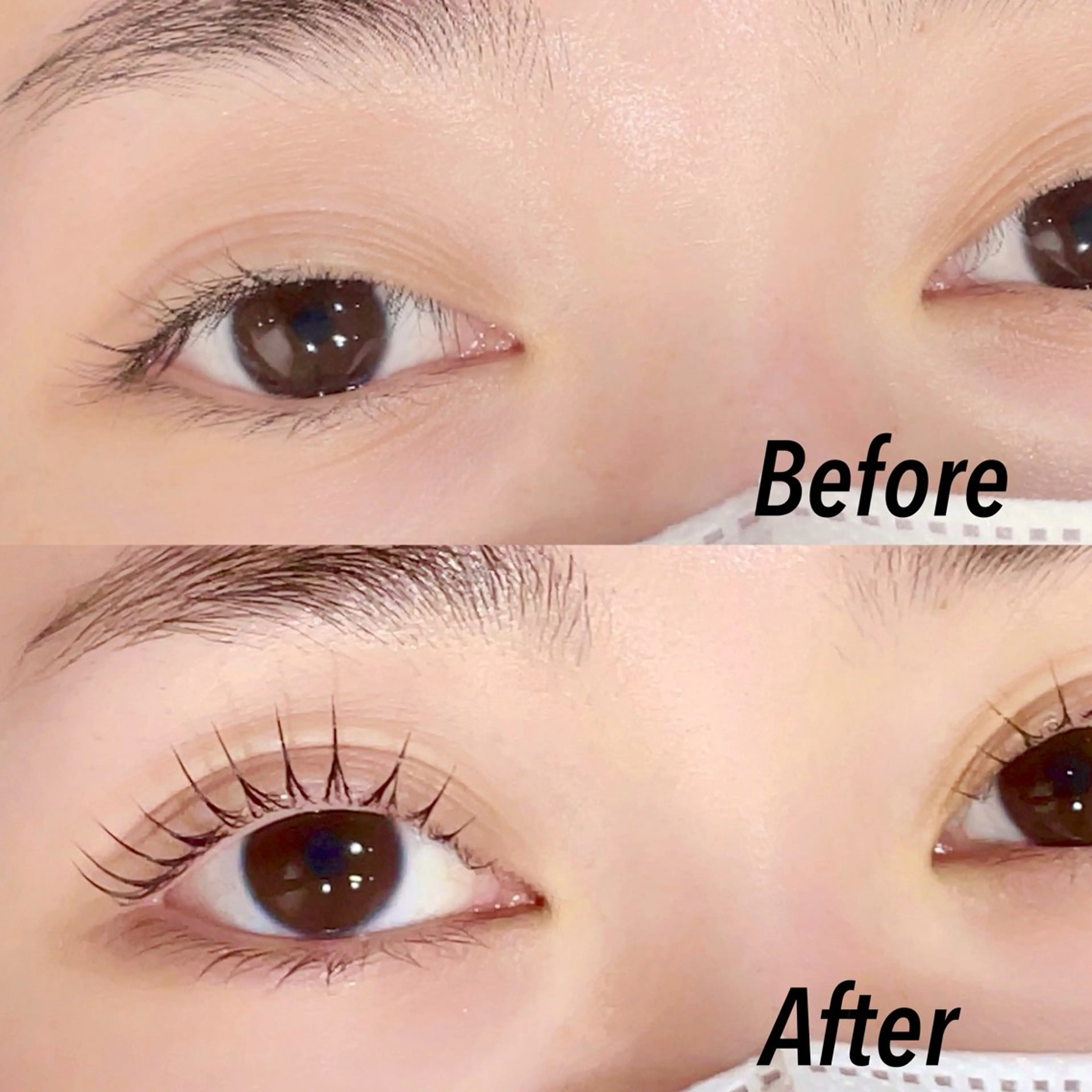 マツエク・マツパ 束感まつ毛 パリジェンヌラッシュリフト IRAISE 金山のマツエク・マツパデザイン