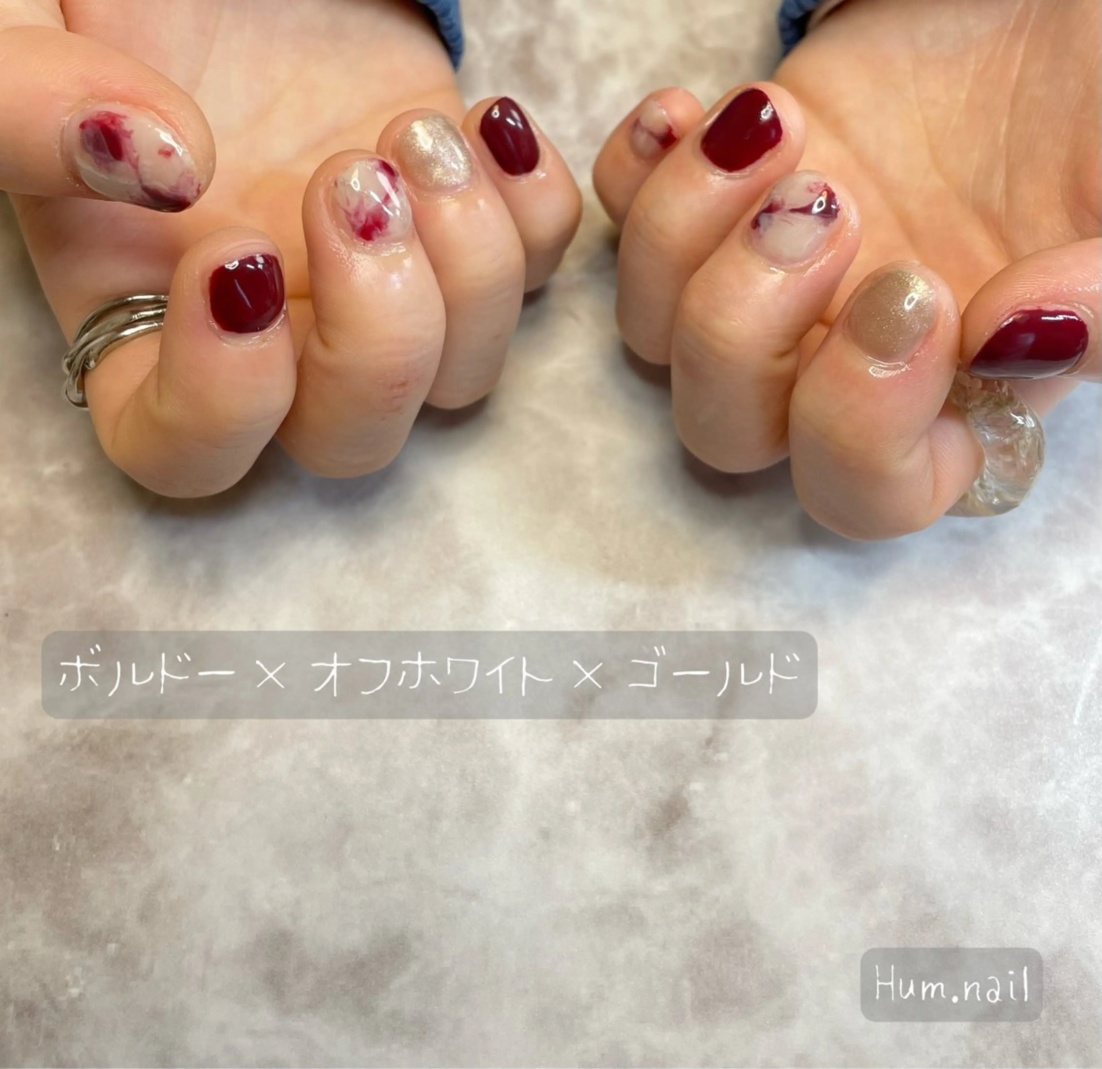 ネイル ハンドネイル Hum.nail （はむ.ねいる）のネイルデザイン