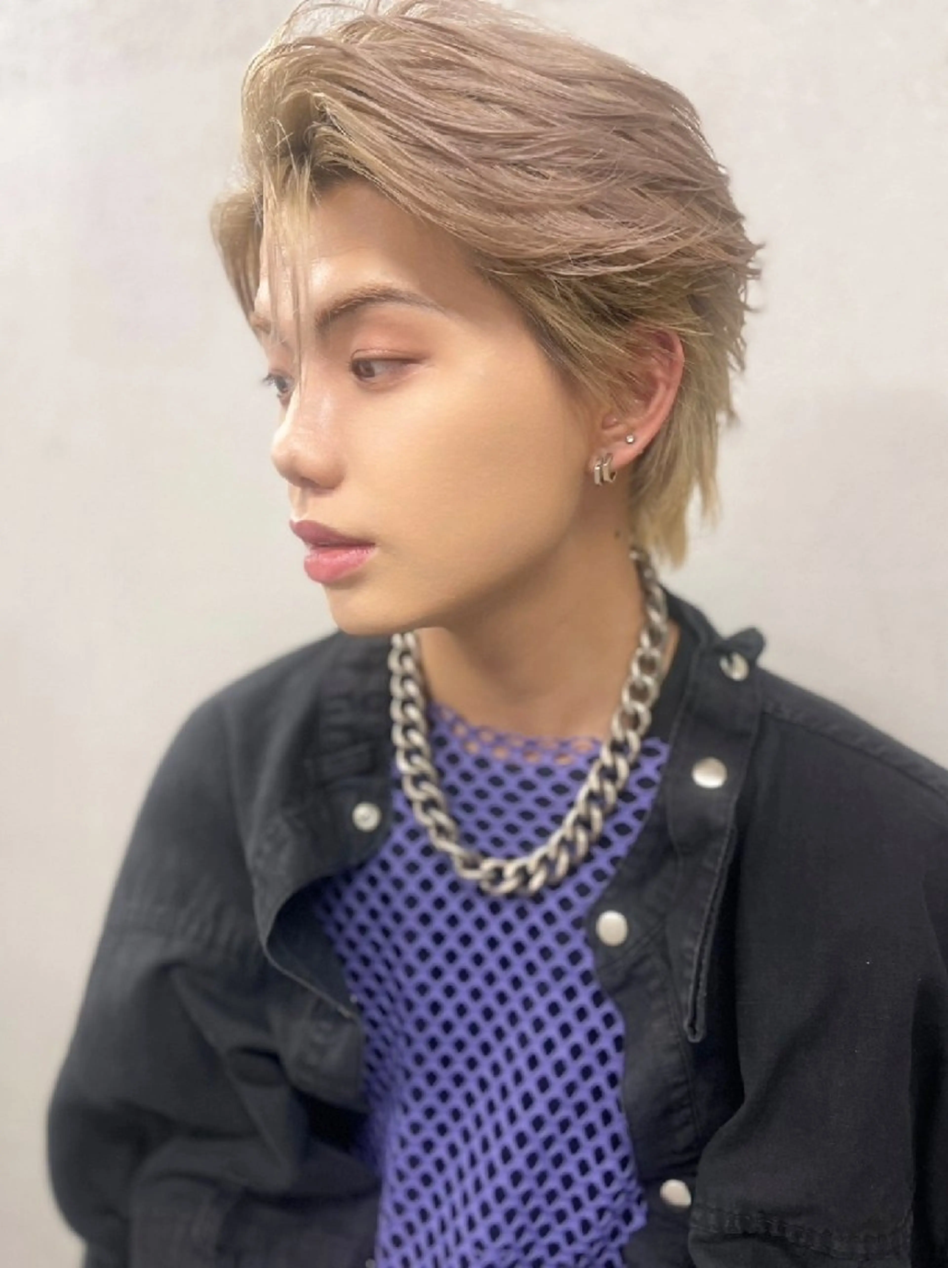 【新生活応援🌈】メンズカット＋ブリーチ＋ナノケラチンTR✨の写真