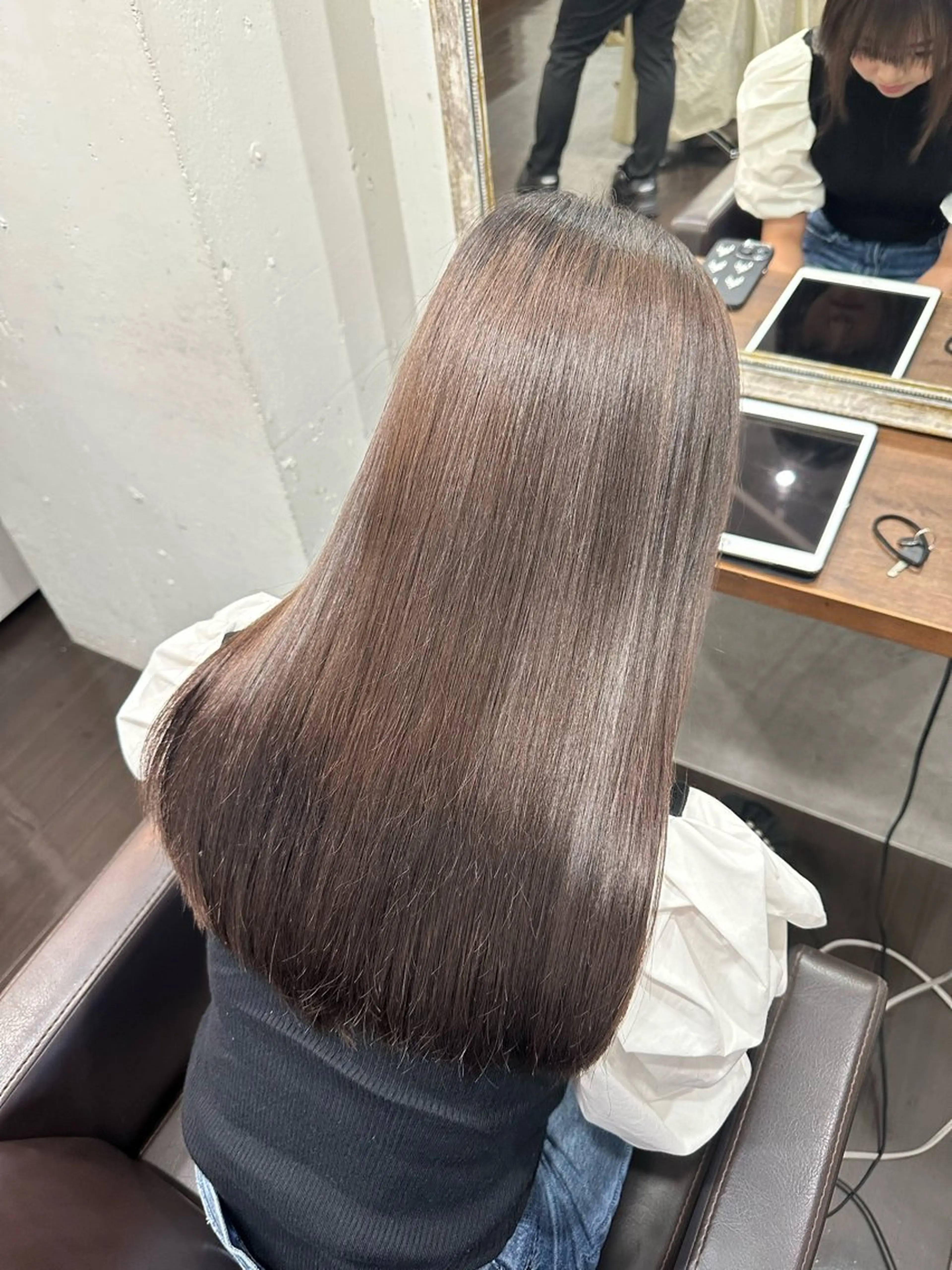 カラー 名駅/艶カラー/原田 永遠のヘアスタイル