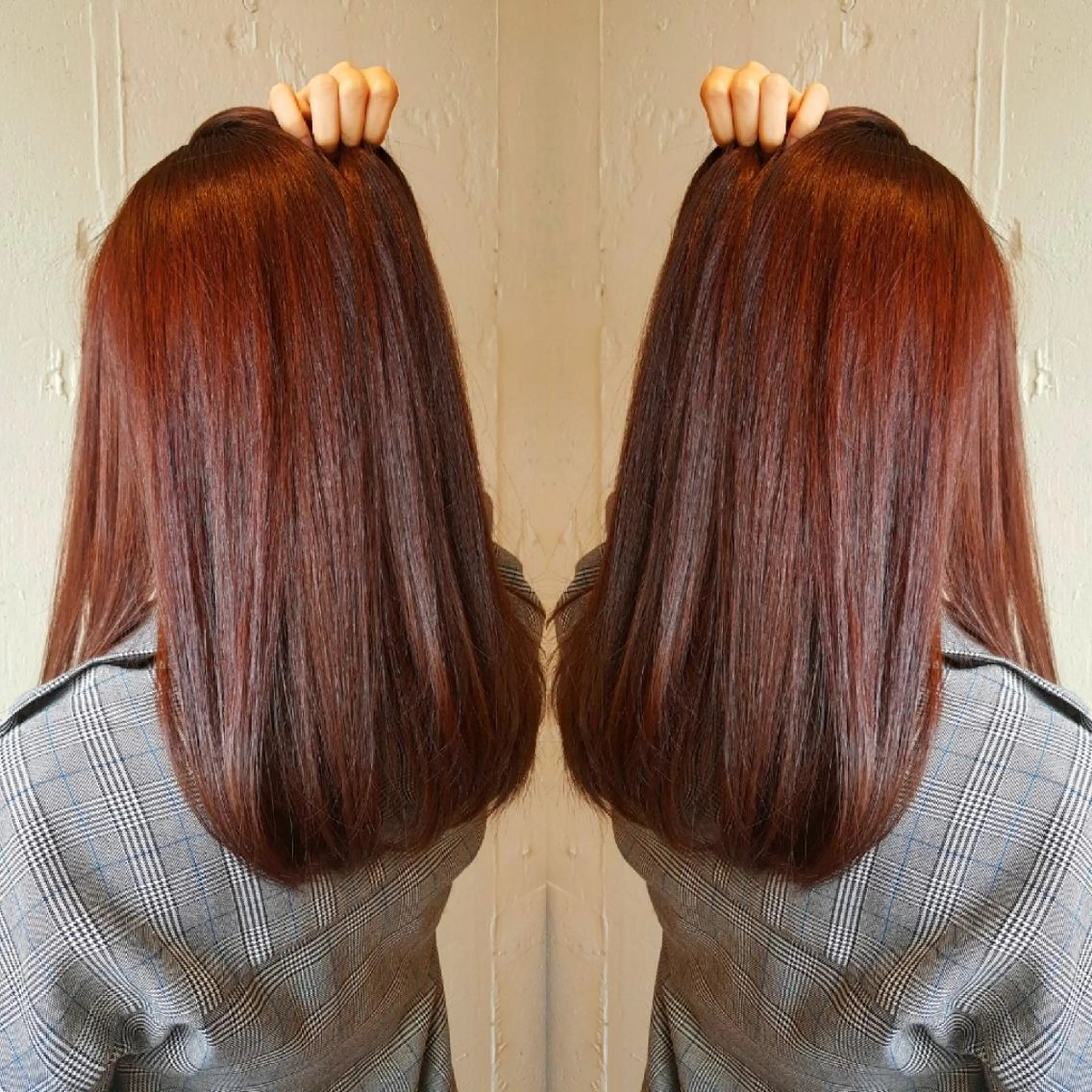 ミディアム あらき ちさとのヘアスタイル