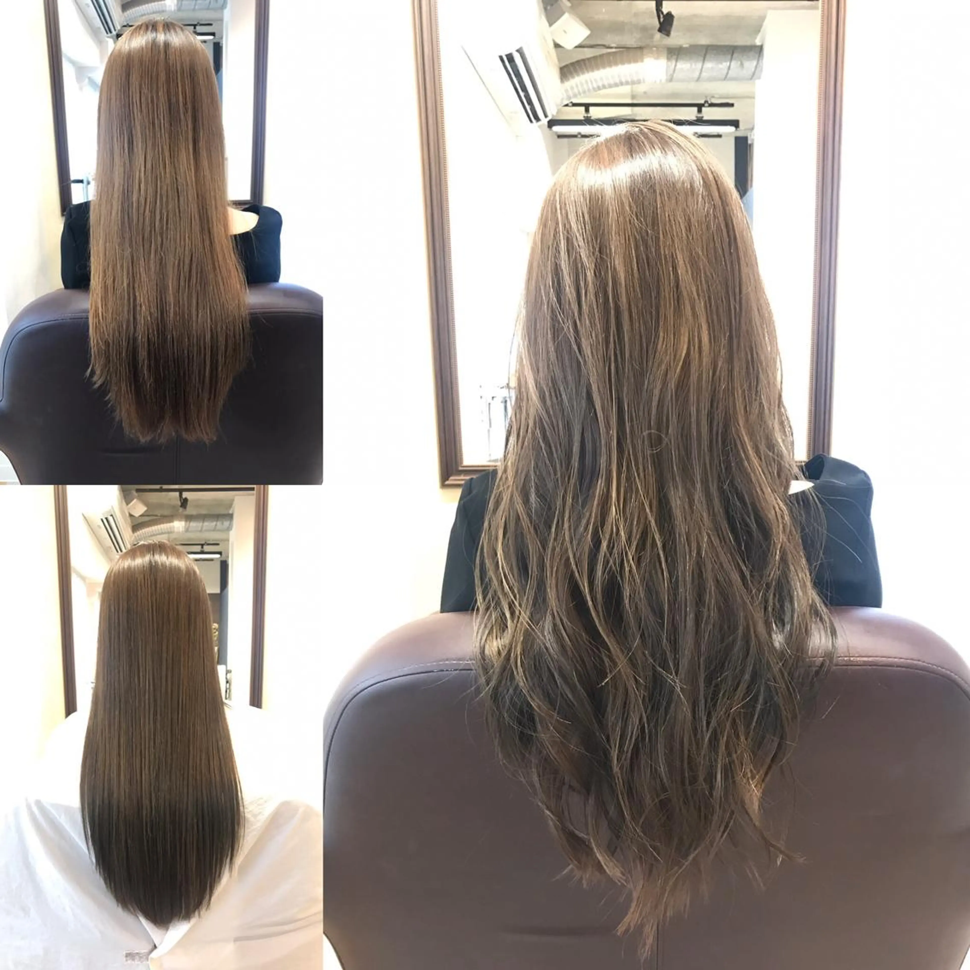 ロング カラー 今井 三智也のヘアスタイル