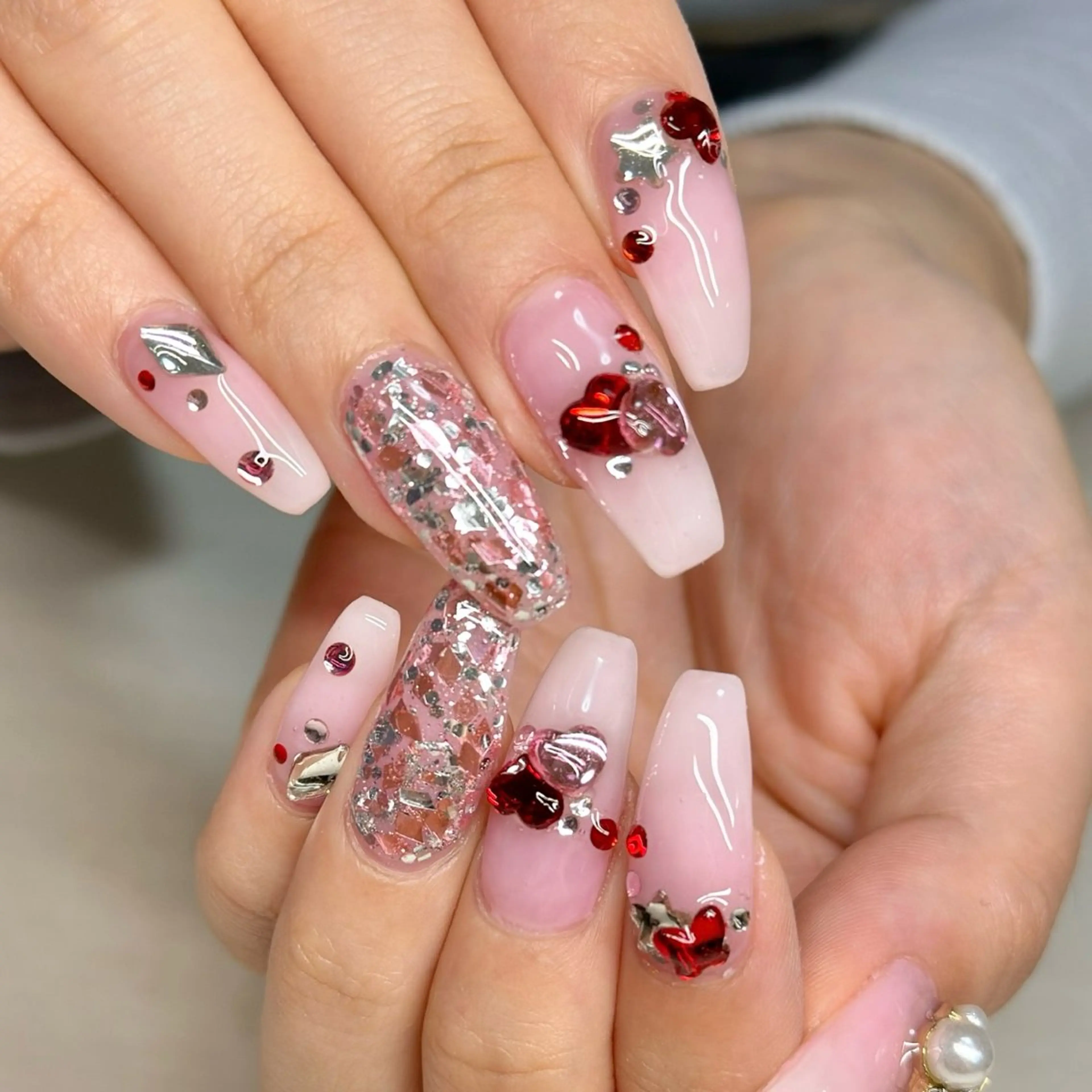 ネイル ハンドネイル 【Yappy🌈】 💖P-tanaのネイルデザイン