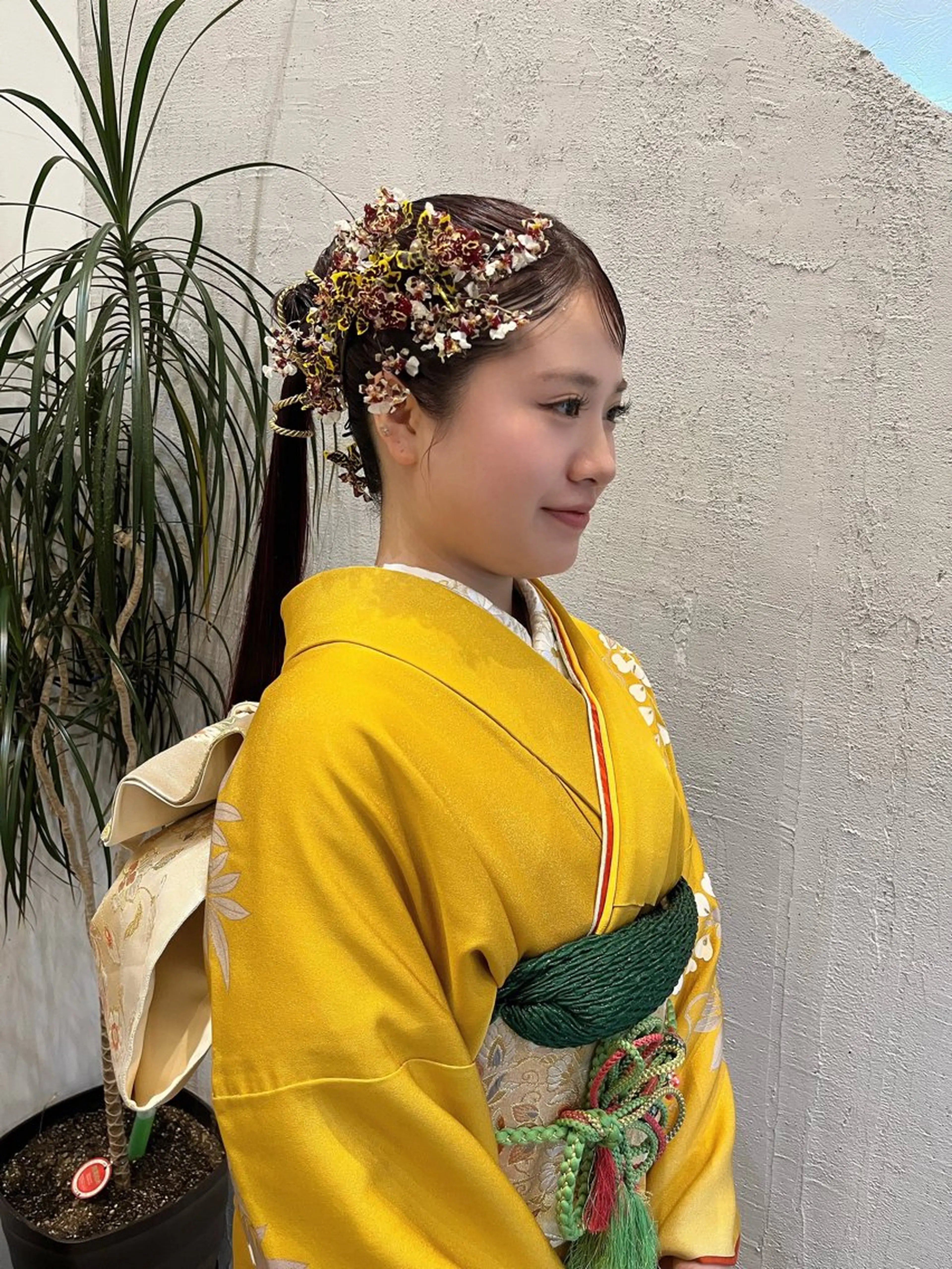 ヘアアレンジ ヘアセット 金沢市/美容師/ 岡島由希美のマツエク・マツパデザイン