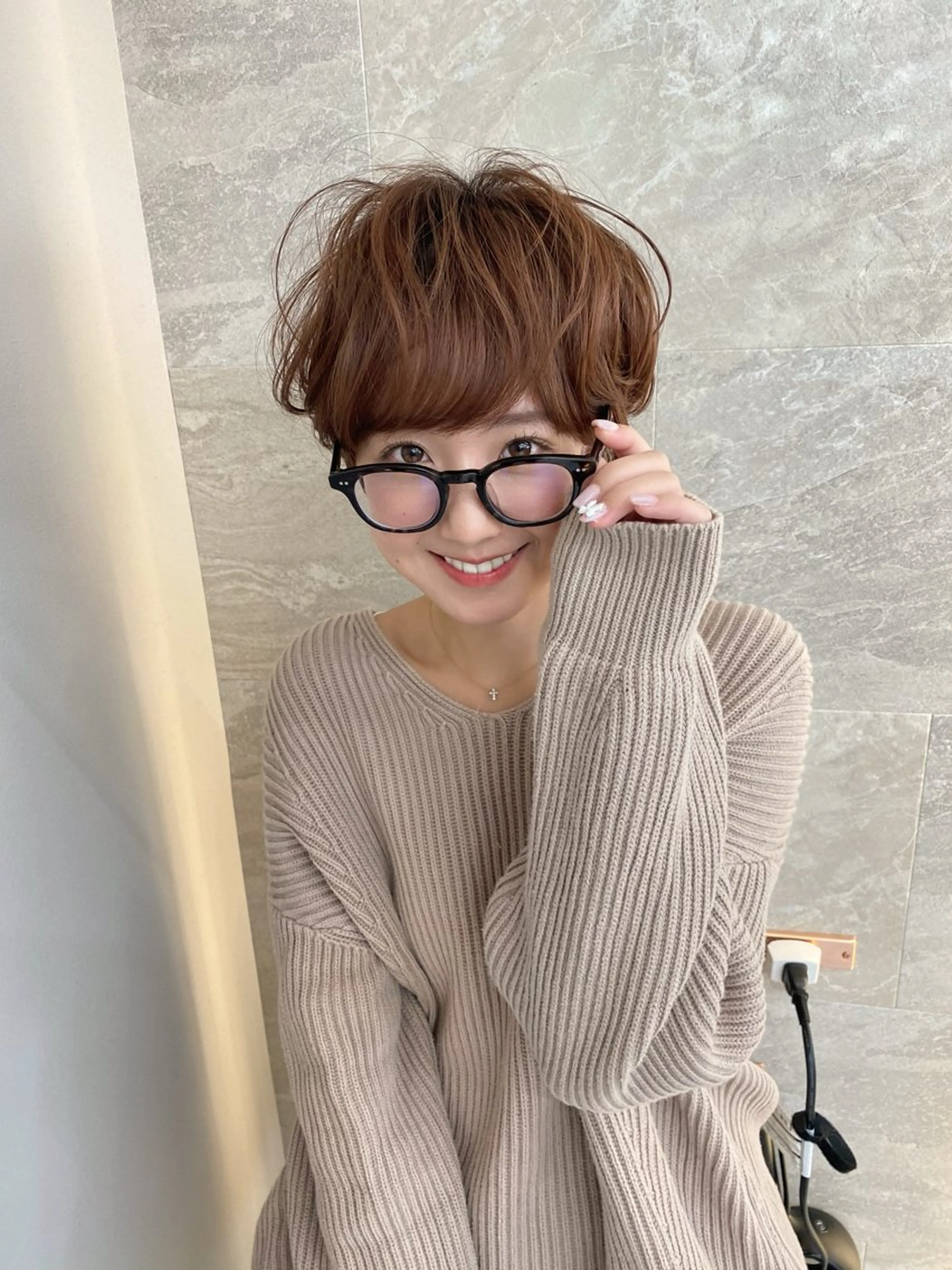 ショート カラー パーマ カット ヘアカラー パーマ トリートメント 美髪❣️縮毛矯正/ 髪質改善✨/山本のヘアスタイル