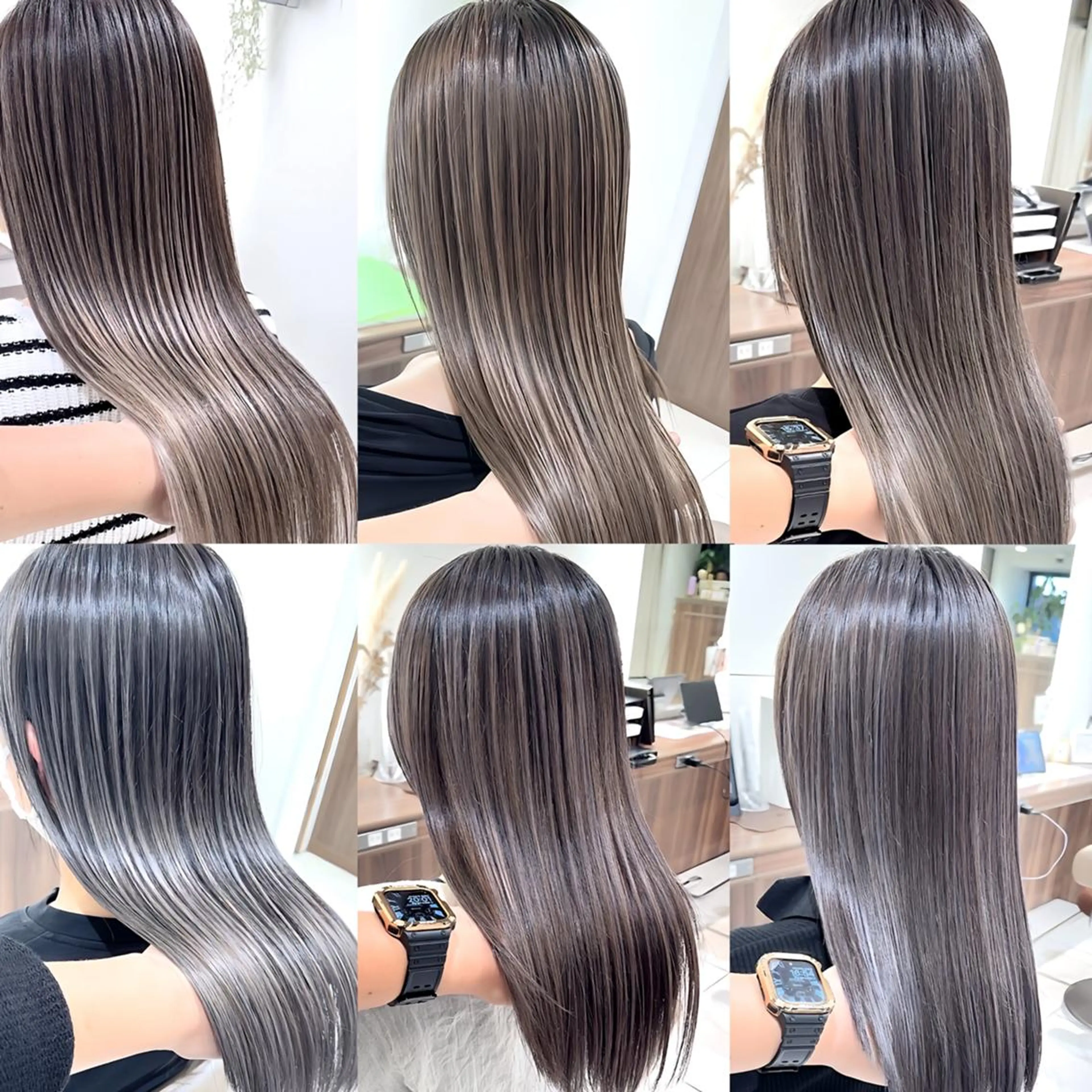 ロング 髪質改善 トリートメント トリートメント ヘッドスパ 髪質改善/縮毛矯正 /カラー/篠塚菜々子のヘアスタイル