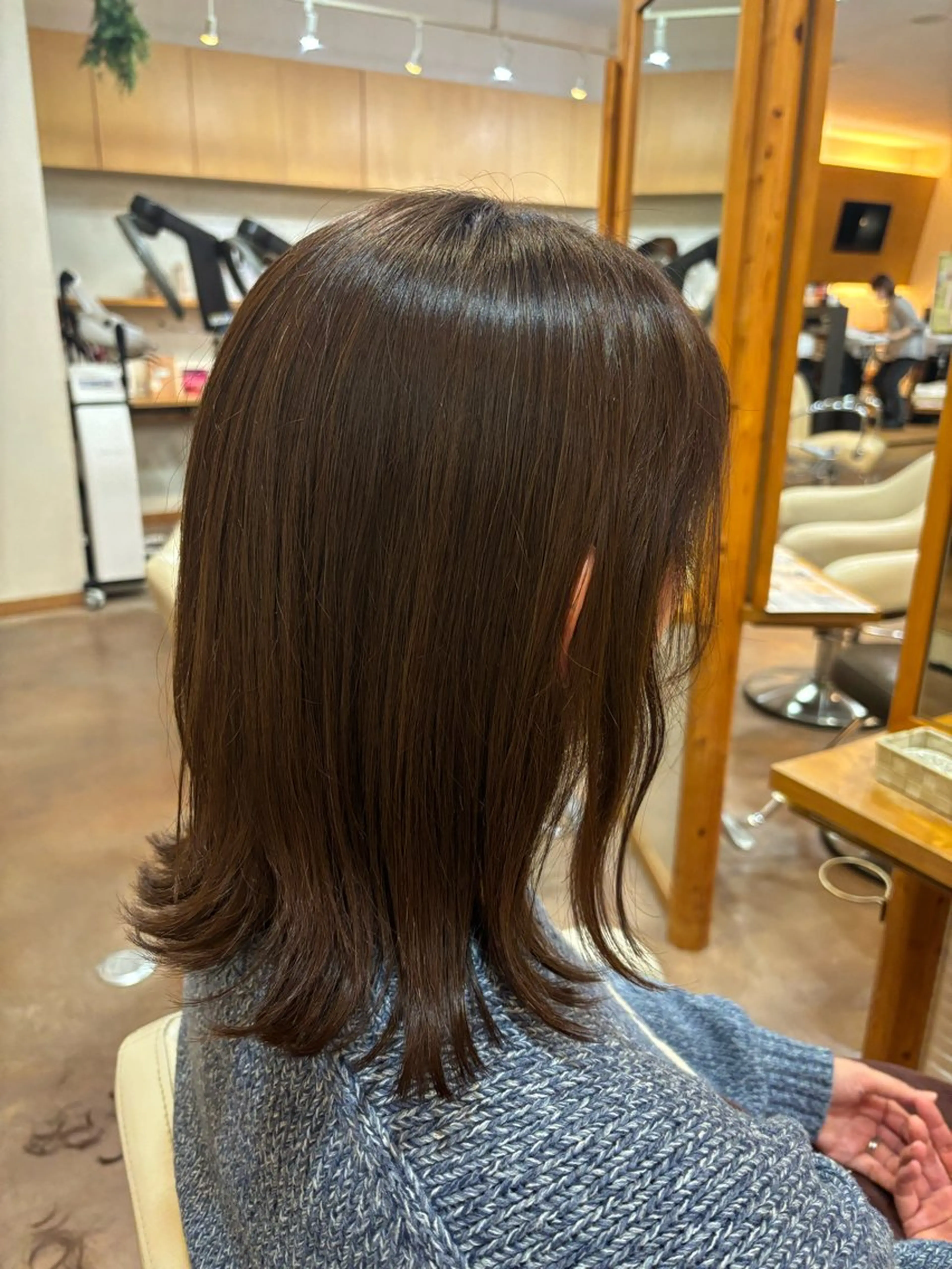 ミディアム ROOF所属・🫧似合わせカット 🫧福田のヘアスタイル