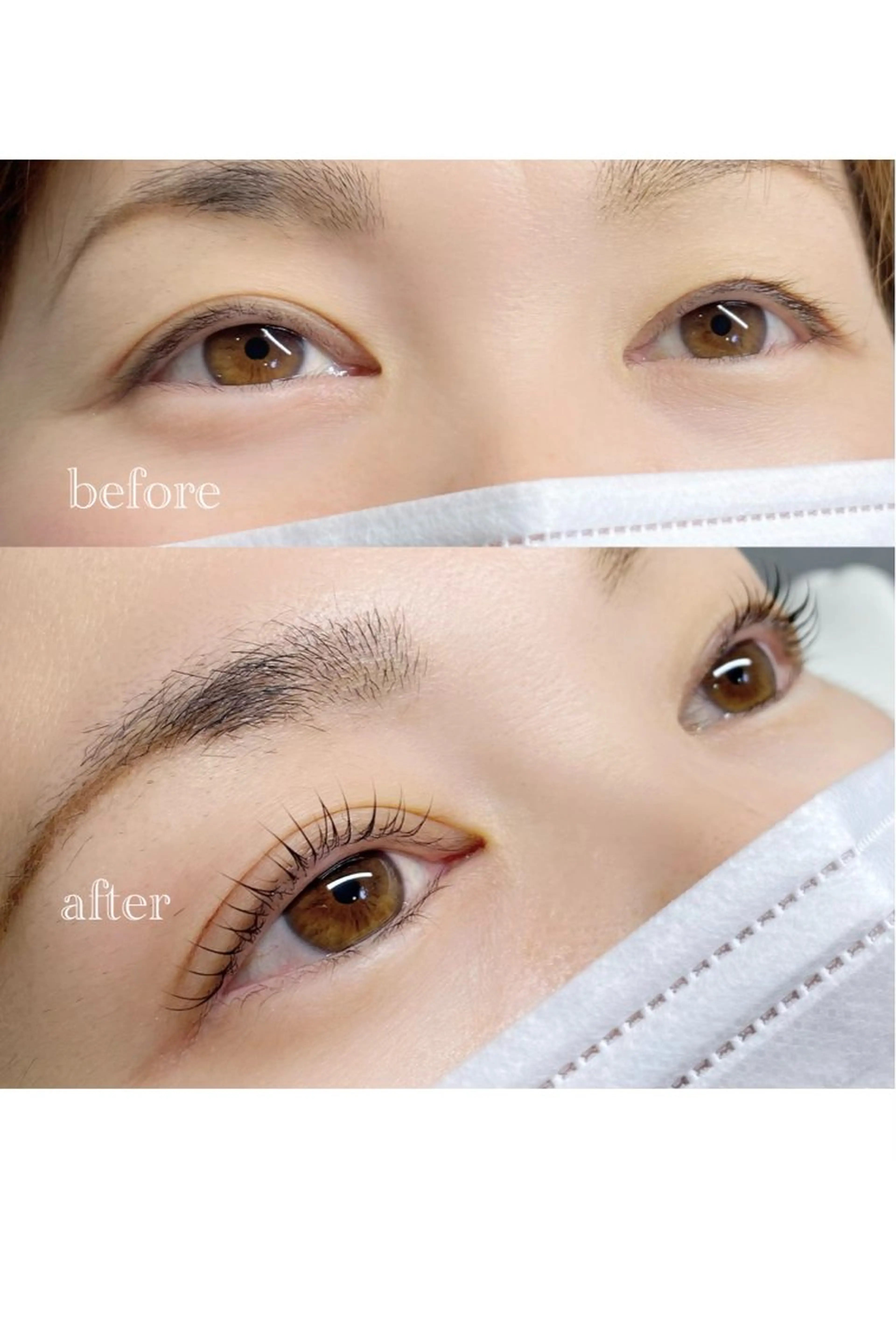 マツエク・マツパ 一重×まつ毛パーマ マツパ VIERU マツパー yoshieのマツエク・マツパデザイン