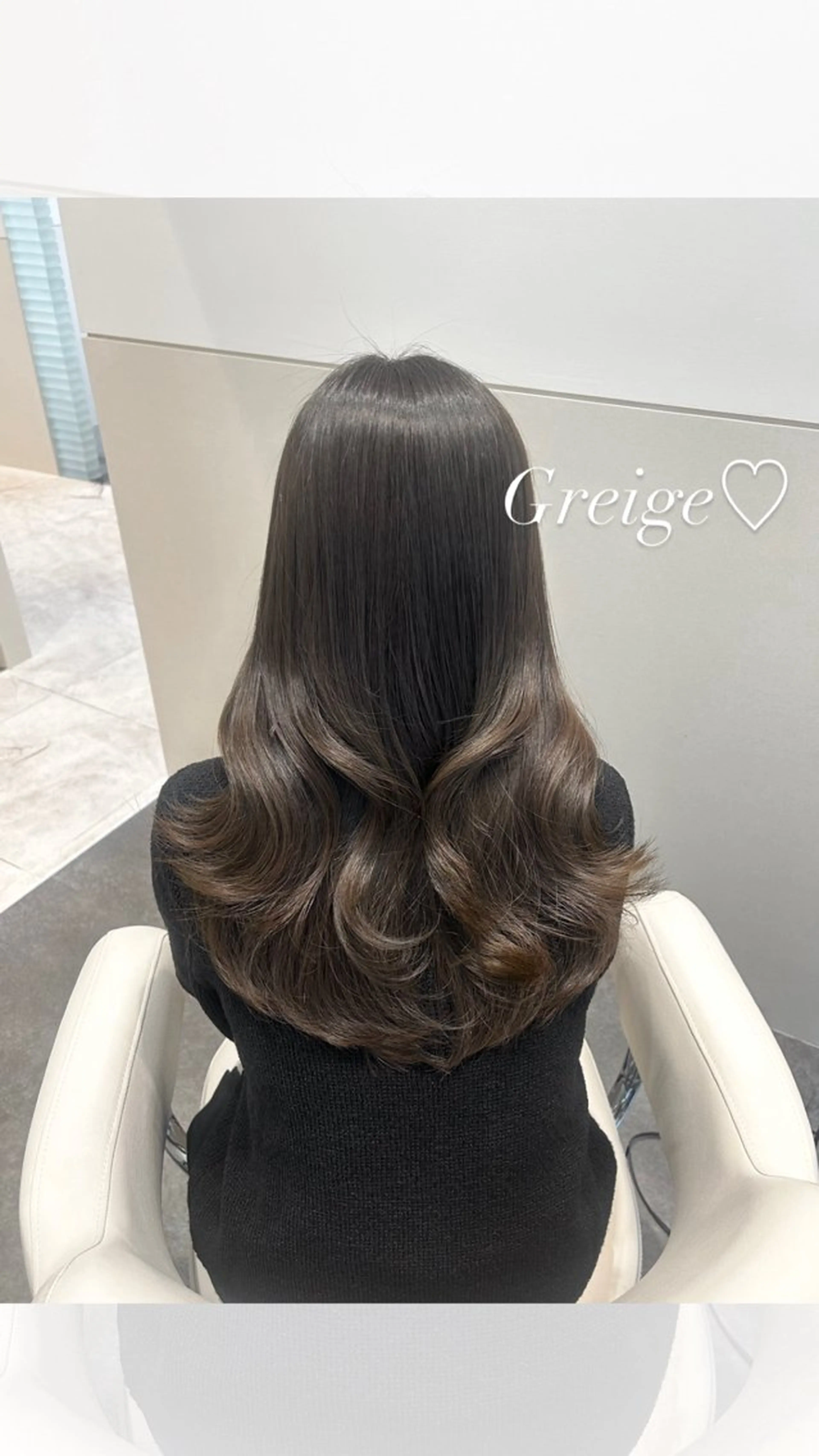 セミロング カラー 髪質改善 トリートメント 🩷韓国ヘア/ヨシン モリ🩷Maikaのヘアスタイル