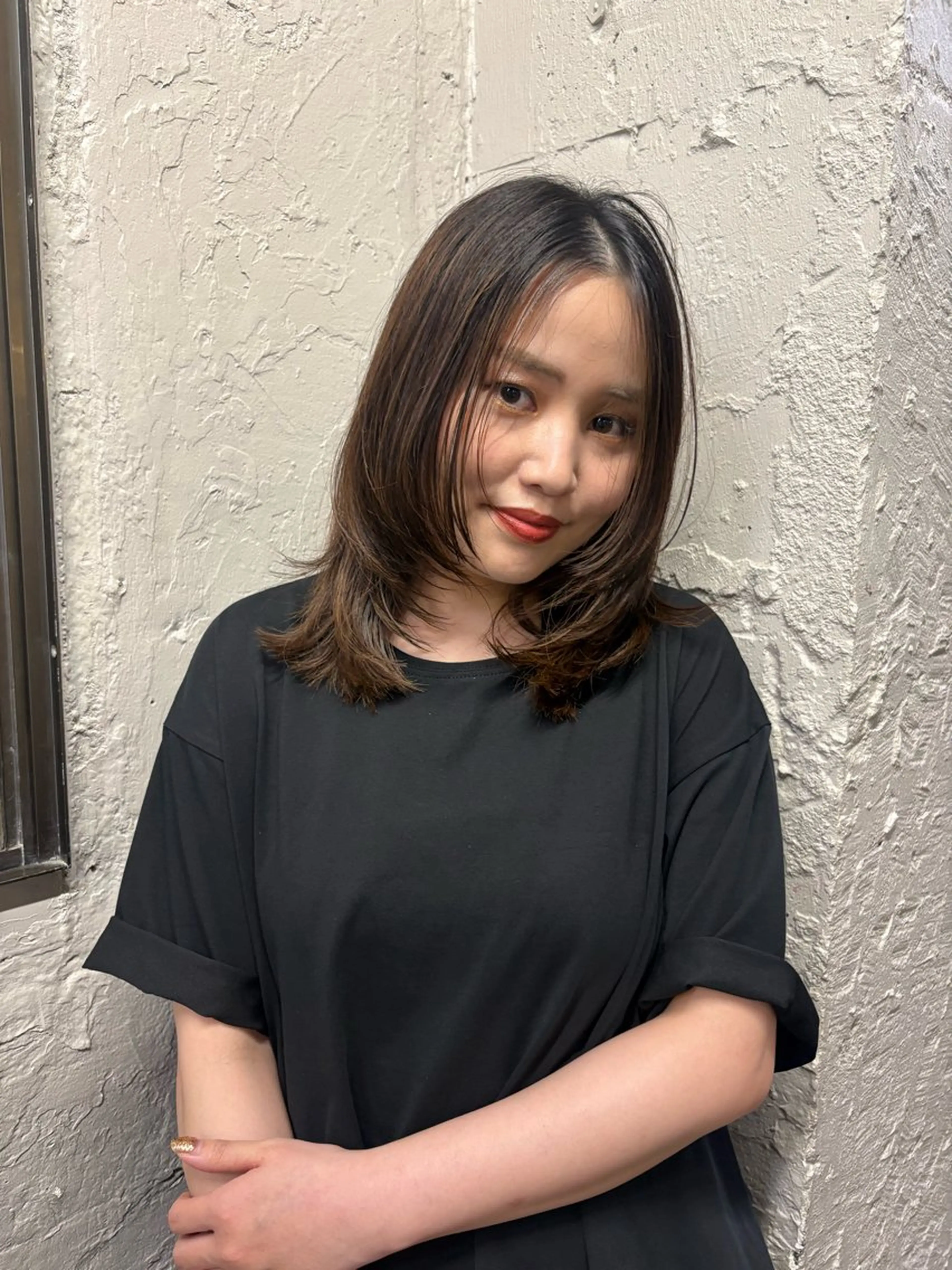 ロング ハイトーン レイヤー🎀meiのヘアスタイル