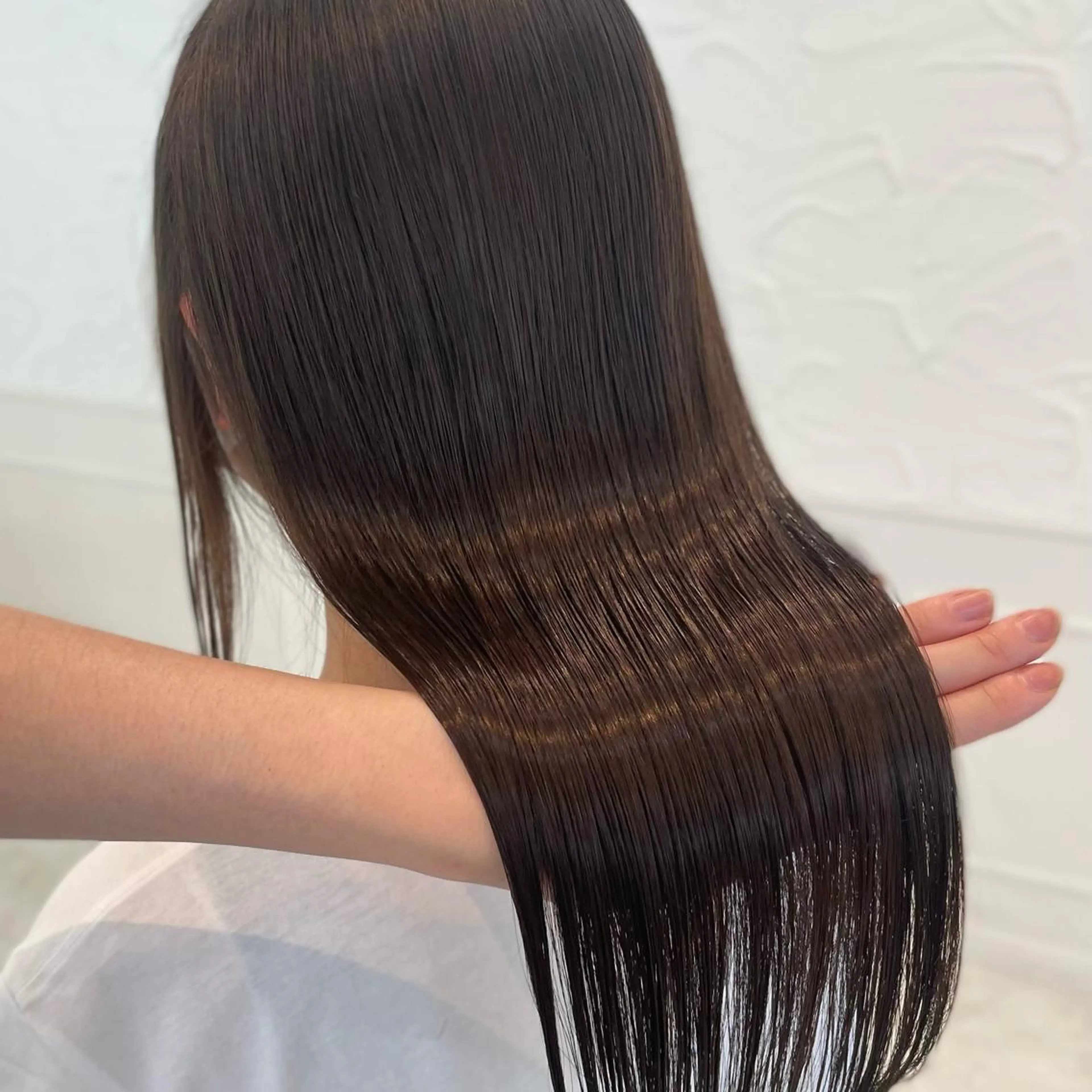 セミロング porto みなみのヘアスタイル