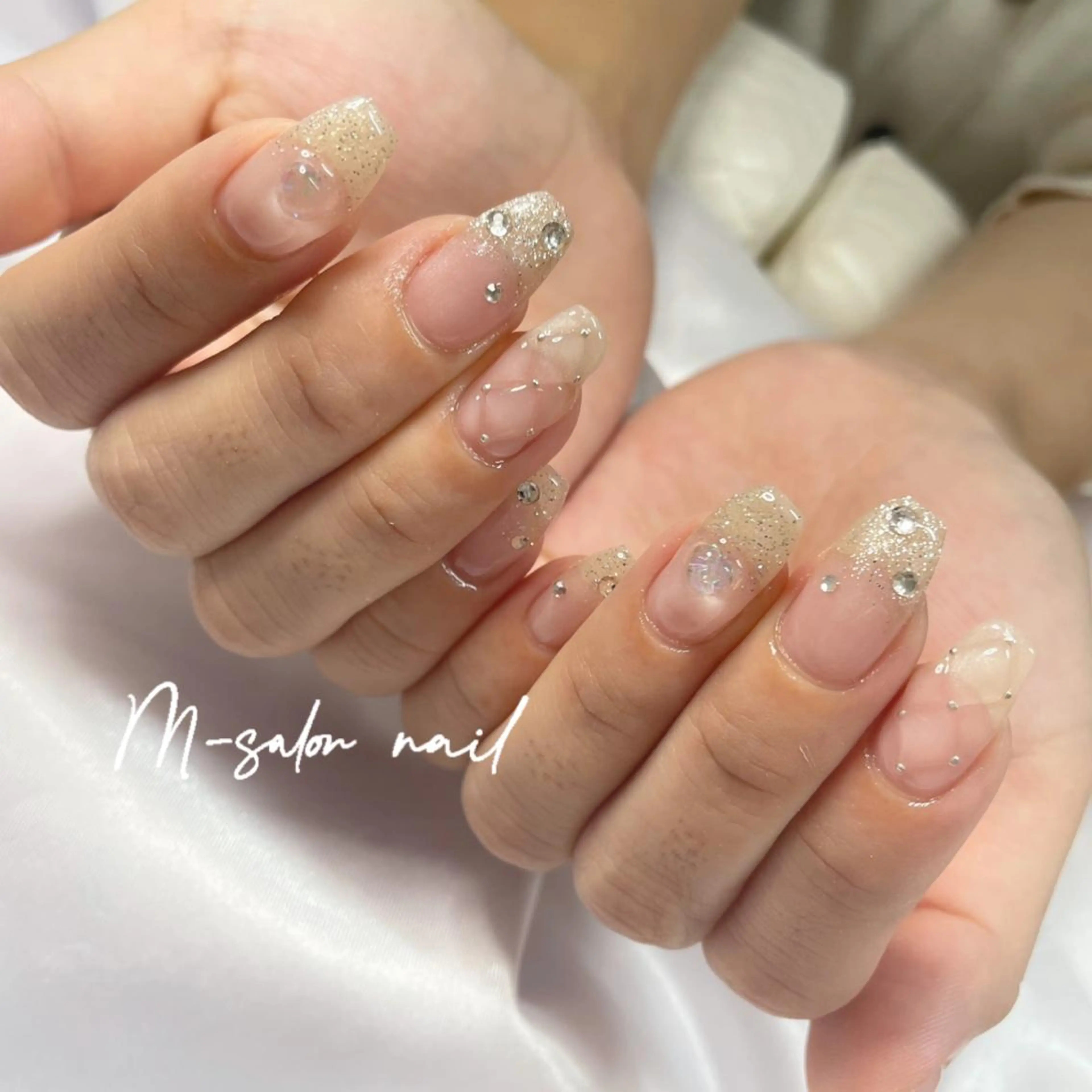 ネイル ハンドネイル 韓国/網紅/パーツ M-salonのネイルデザイン