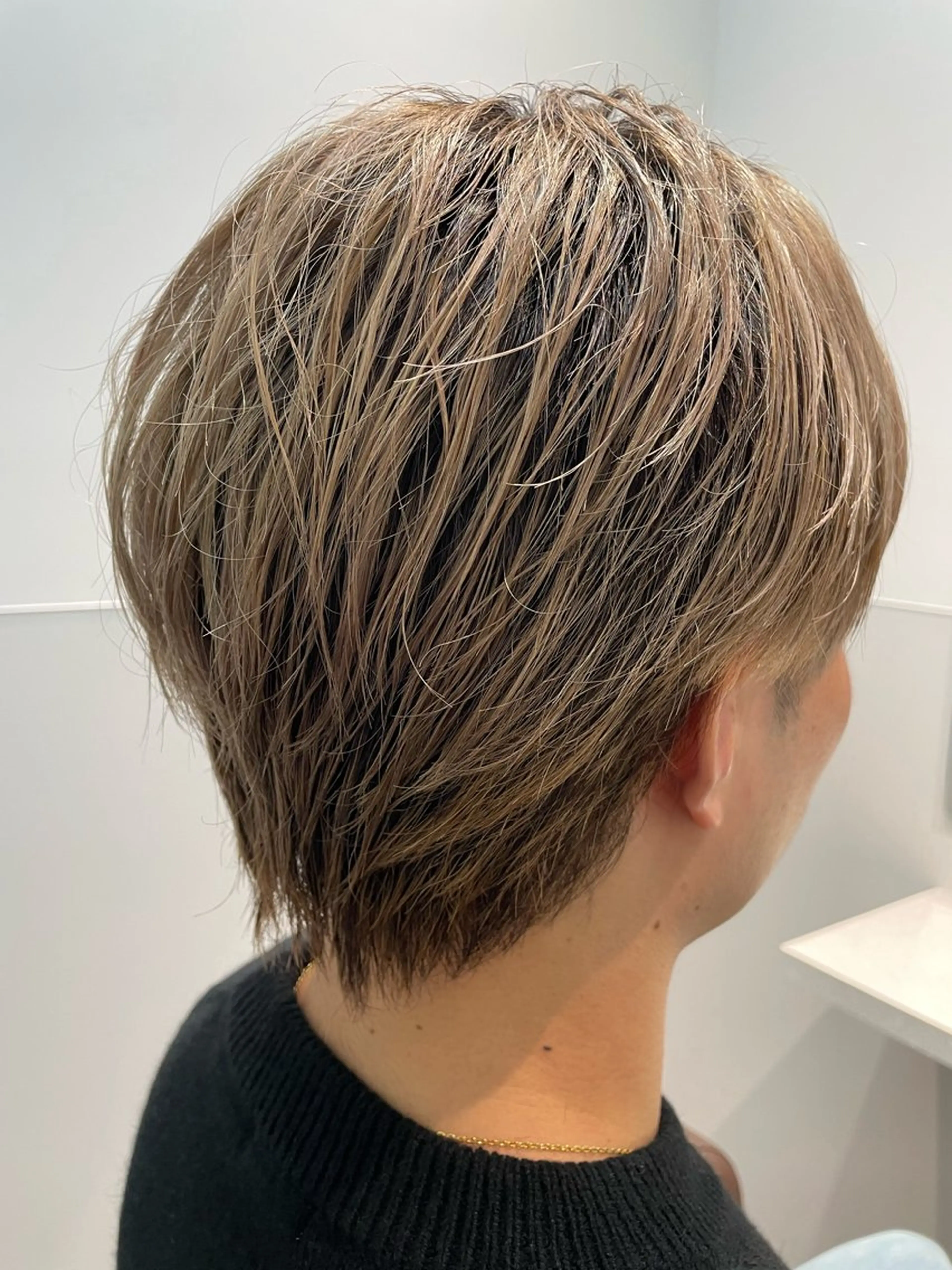 メンズ カット ヘアカラー トリートメント 大阪 美容師 林のヘアスタイル