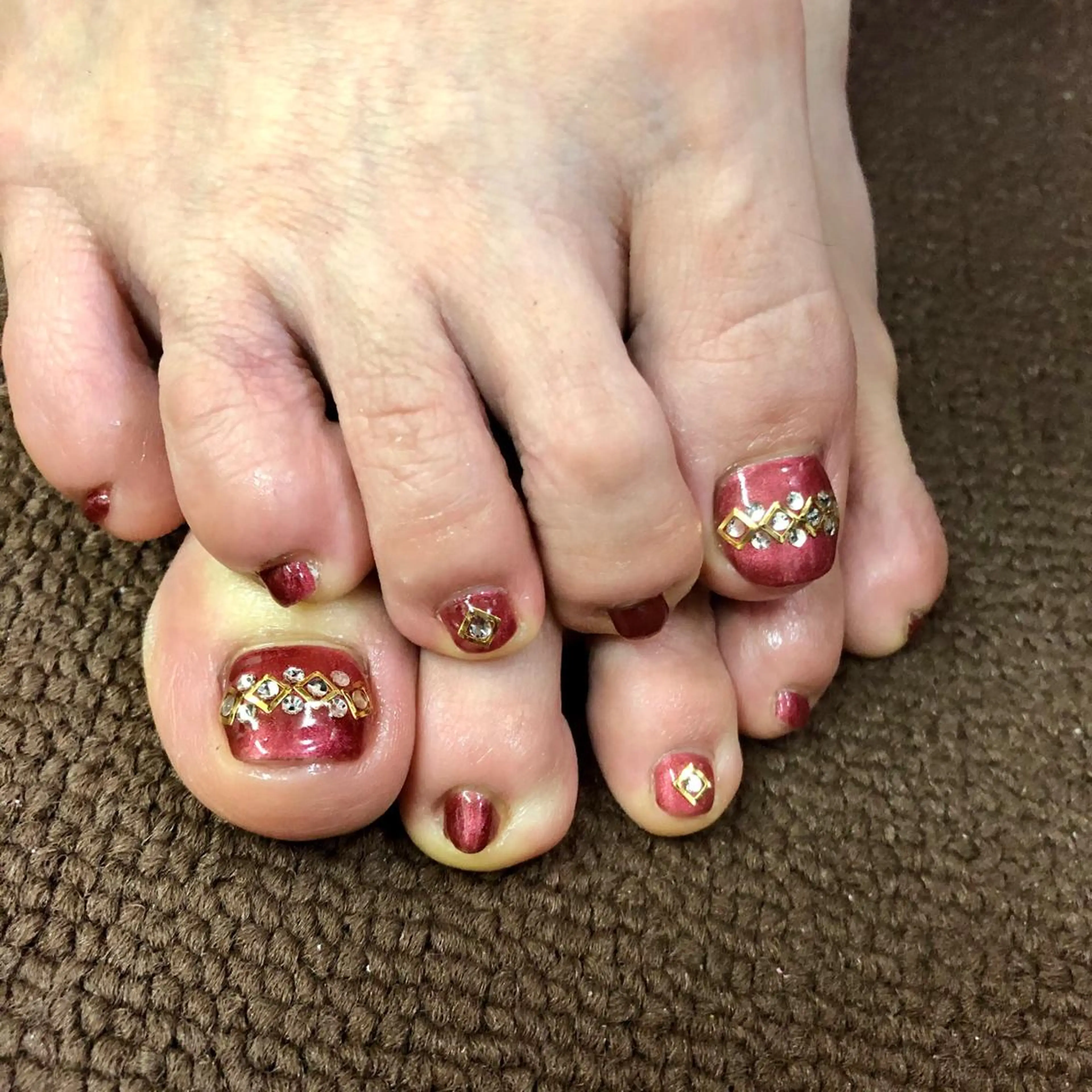 ネイル フットネイル Tocowaka マエダのネイルデザイン