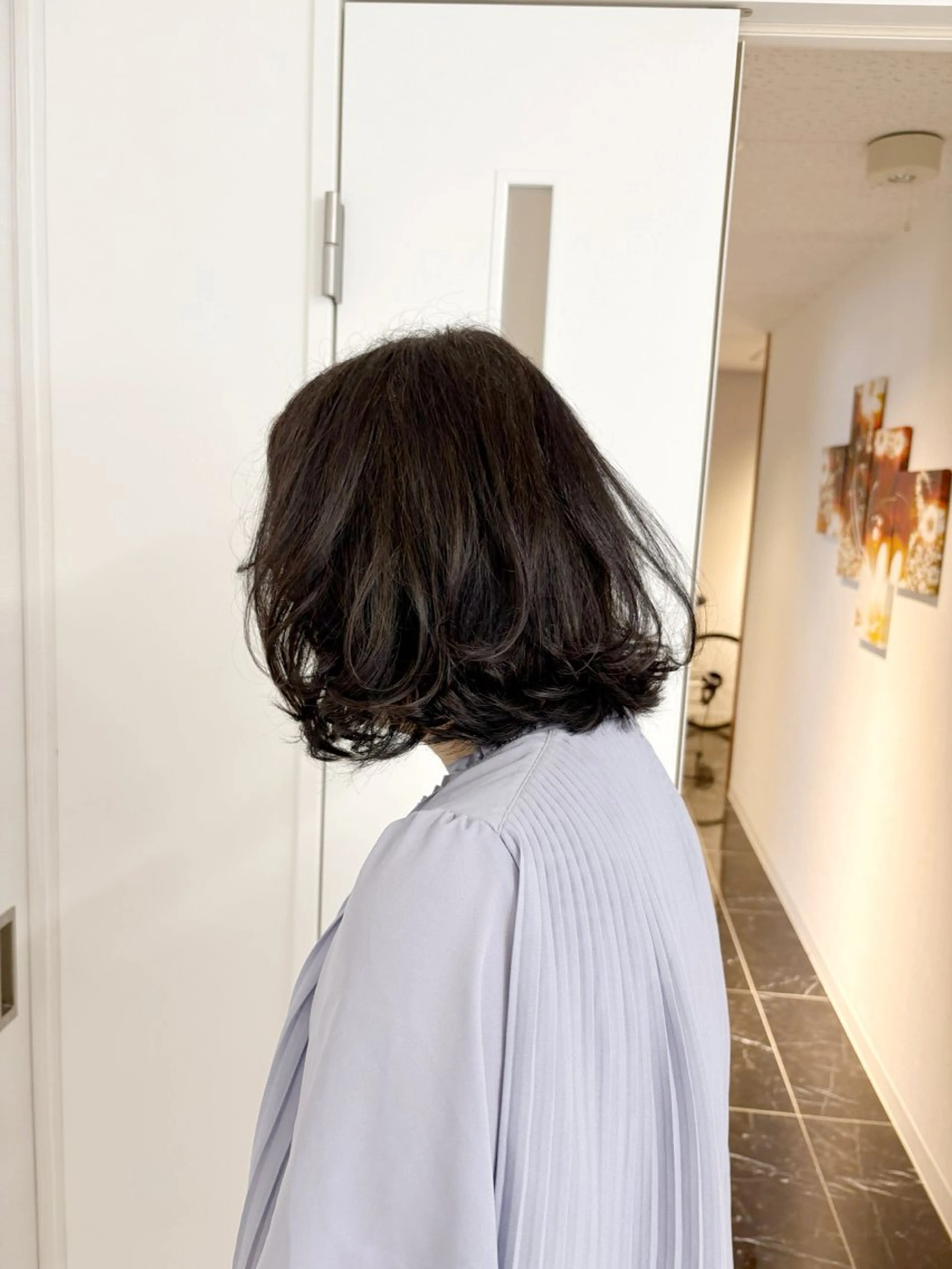 ミディアム 麥生田 秀太のヘアスタイル