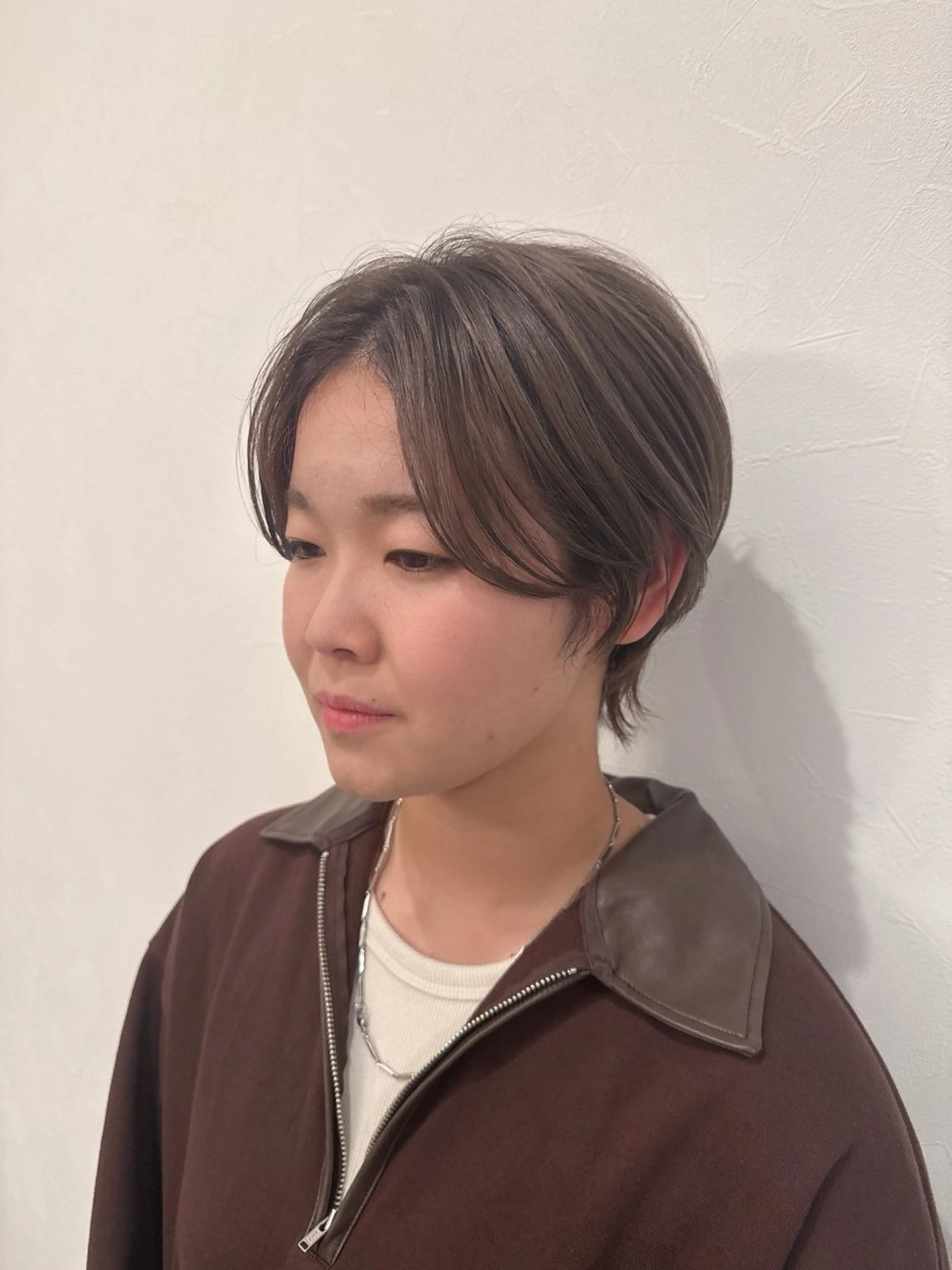 ショート カラー りか/透明感カラー/ レイヤーカットのヘアスタイル