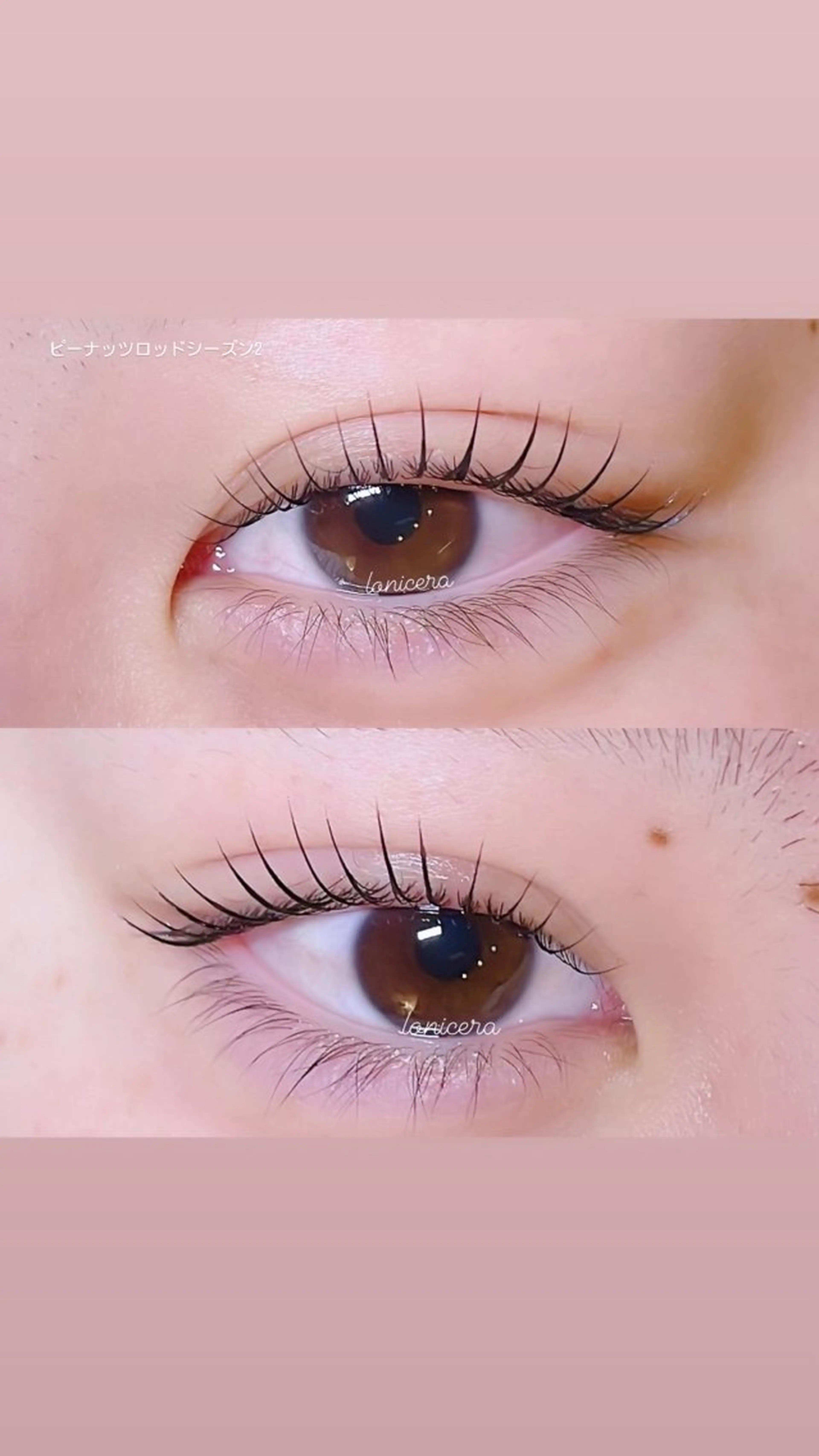 マツエク・マツパ ケラチンラッシュリフト 一重×まつ毛パーマ ロニセラ アイラッシュのマツエク・マツパデザイン